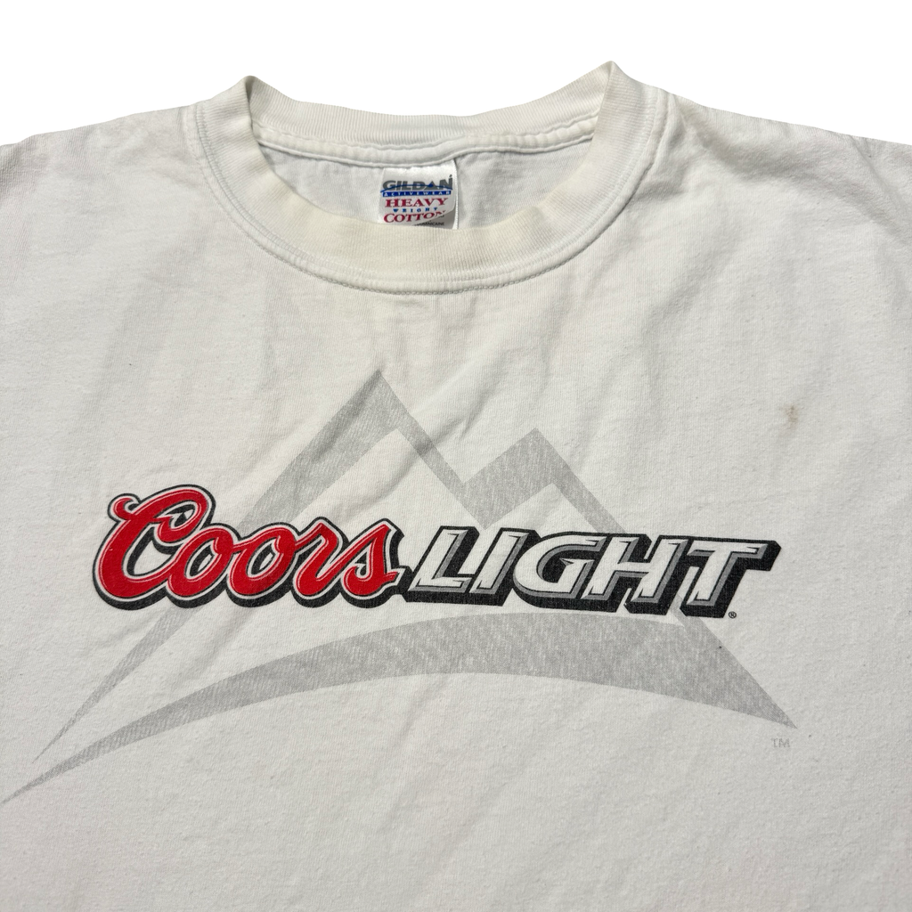 Coors Light logo print detail