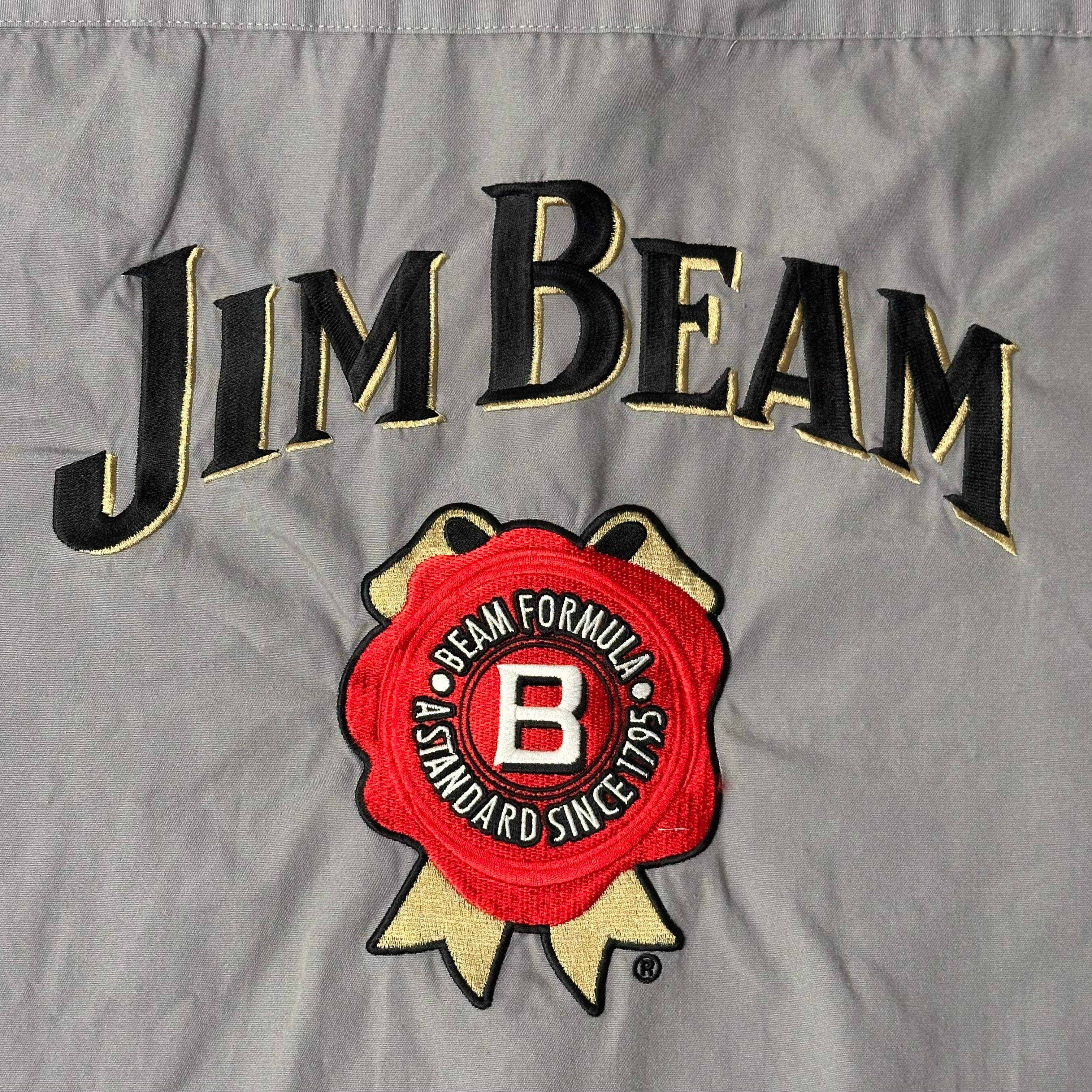 Jim Beam back embroidery