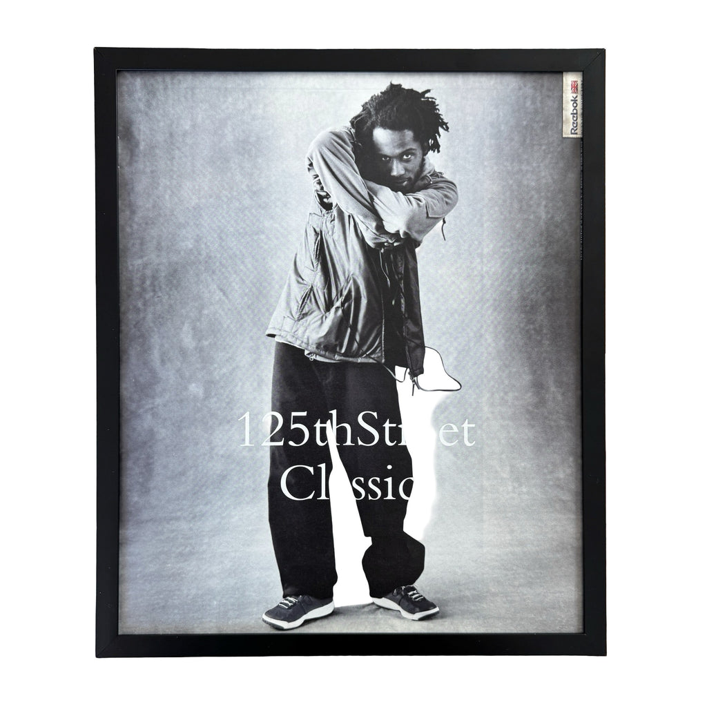 Vintage Reebok 125th Street Classic Sneaker Ad 10x12 Framed Magazine Print