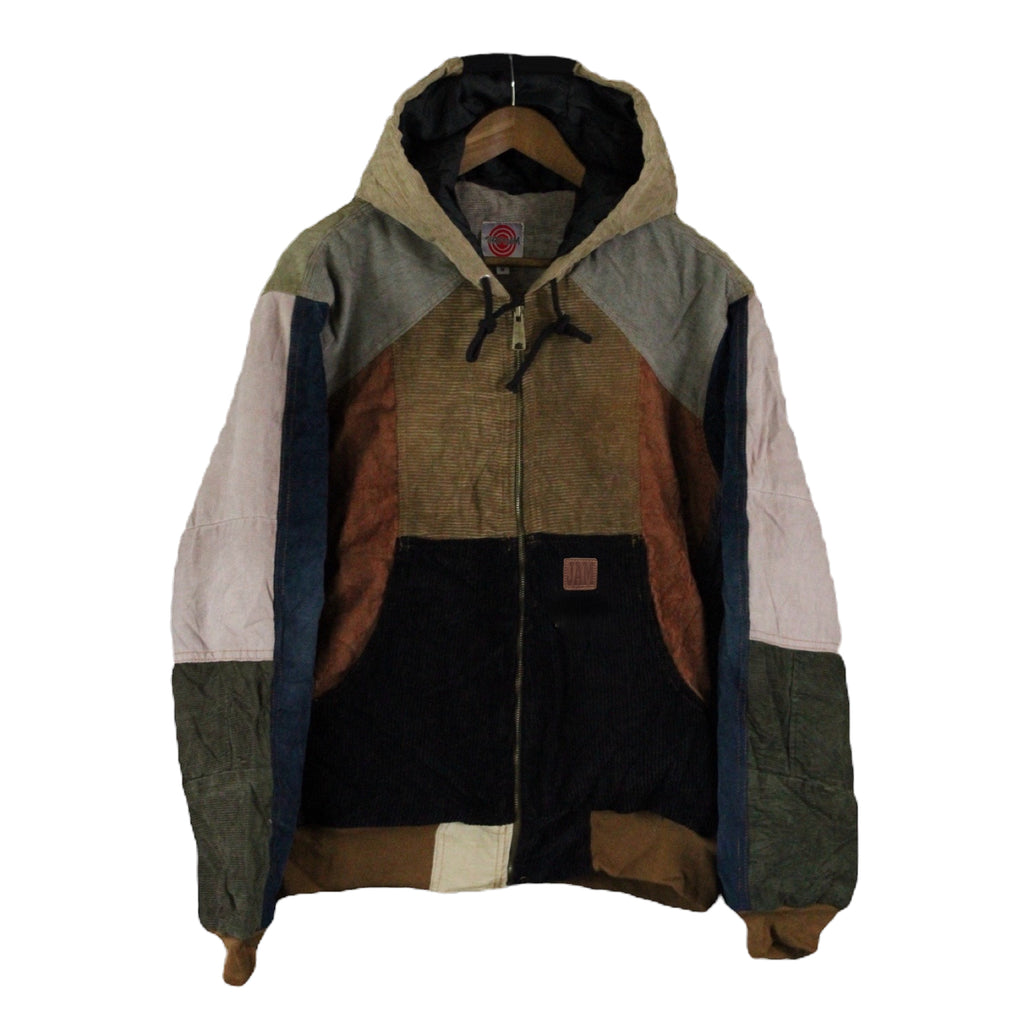 "THE CORD" Corduroy Reworked Patchwork Coat