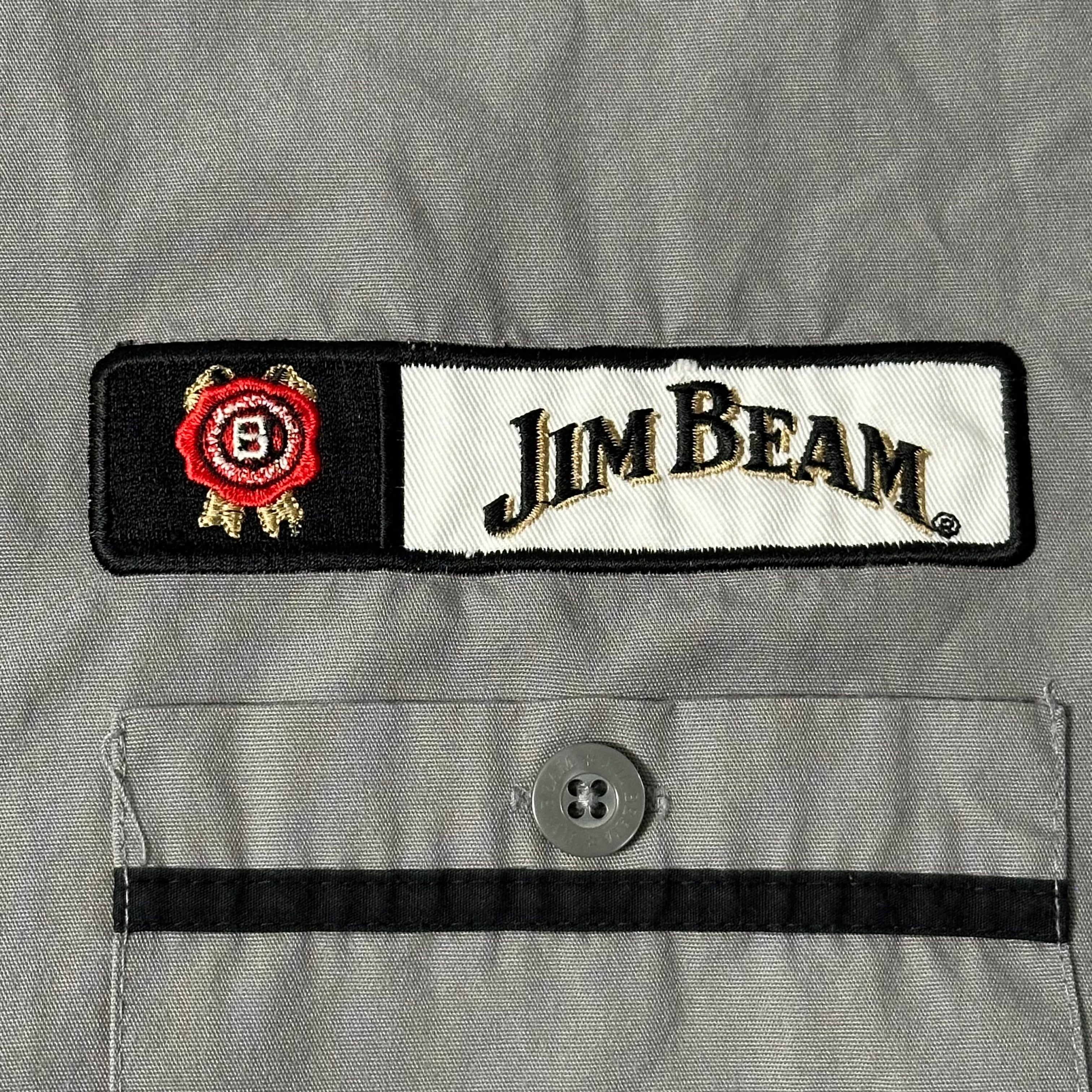 Jim Beam chest patch detail