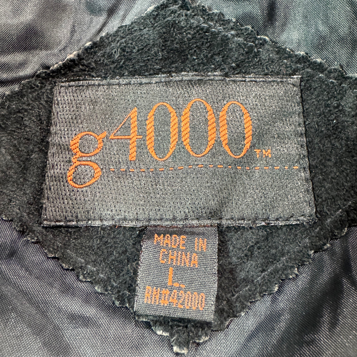 Vintage 90s g4000 Black Suede Fringe Cropped Western Jacket Womens L