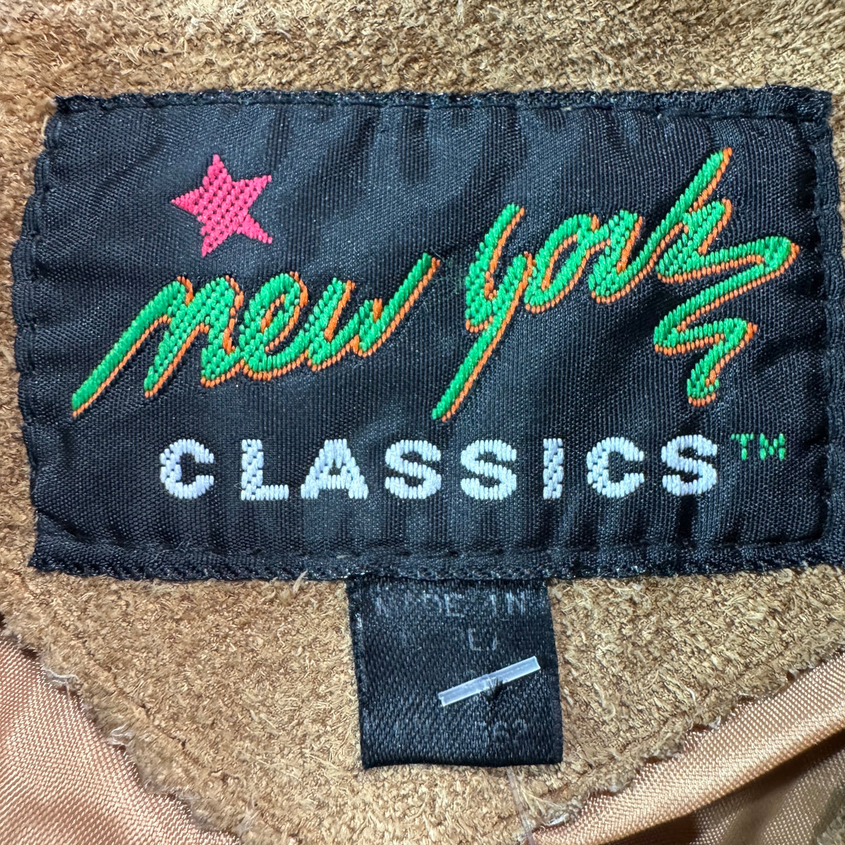 New York Classics brand tag
