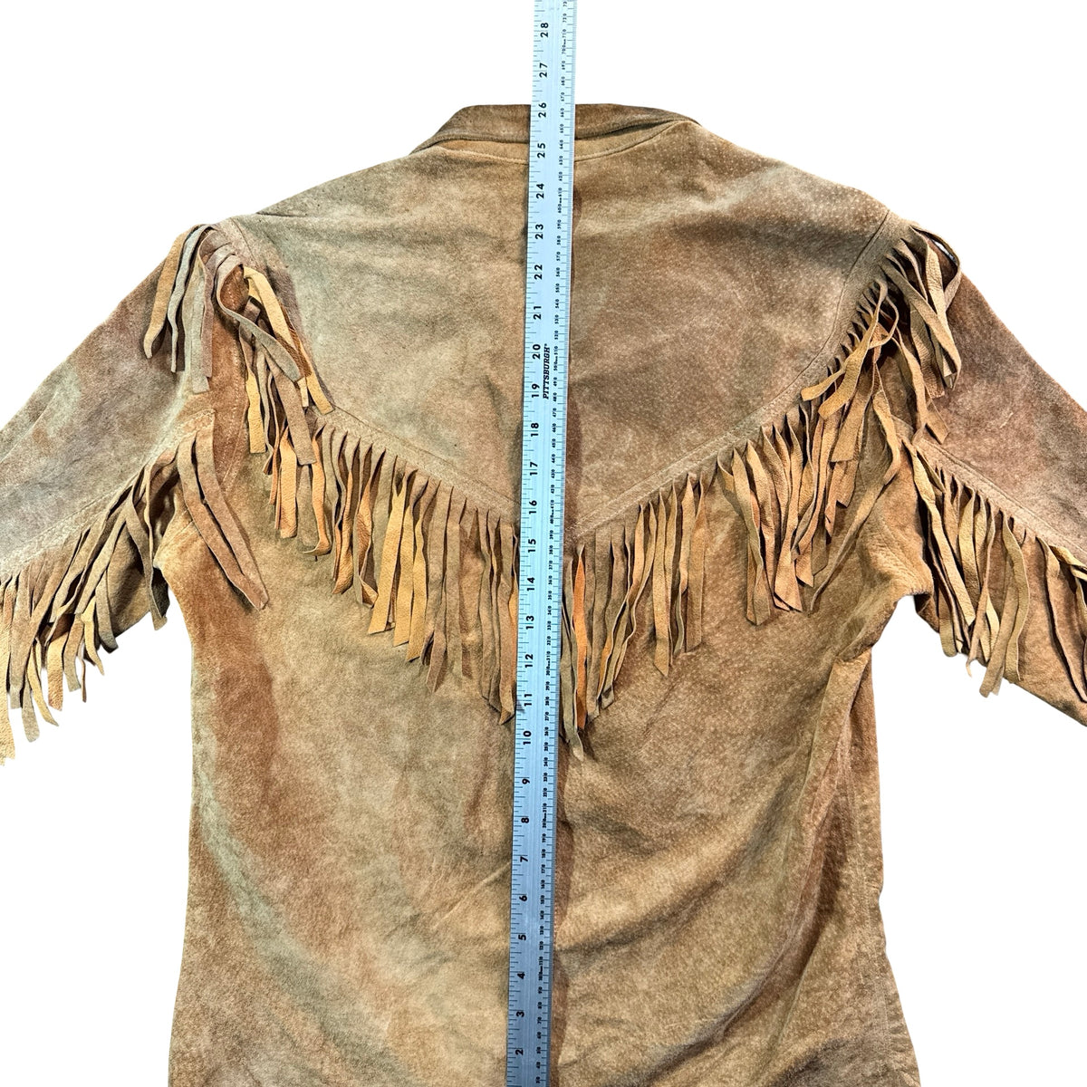 Australian Leathercraft suede jacket length measurement
