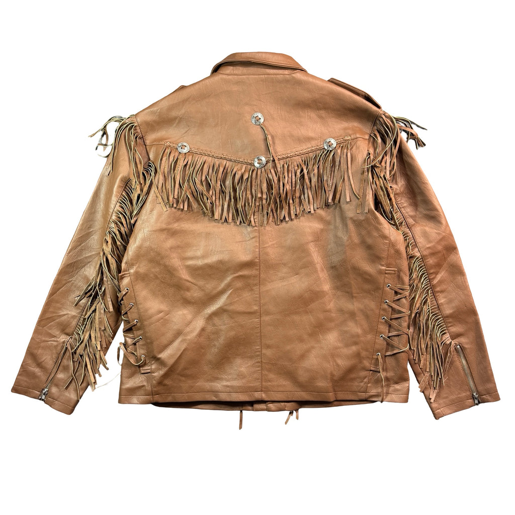 Fringe concho jacket back