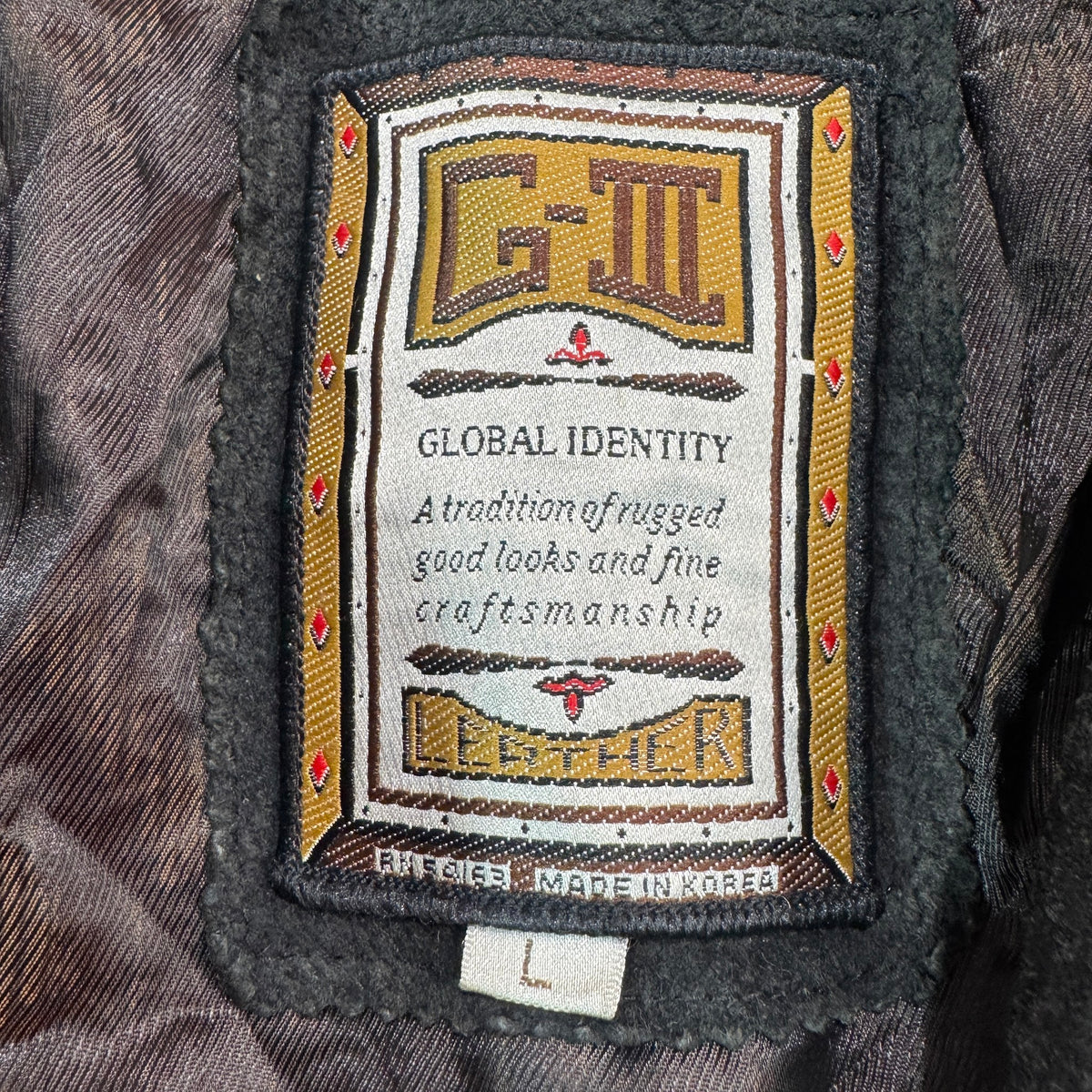 Vintage 80s-90s Global Identity G-III Charcoal Suede Fringe Concho Button Blazer Jacket Womens L