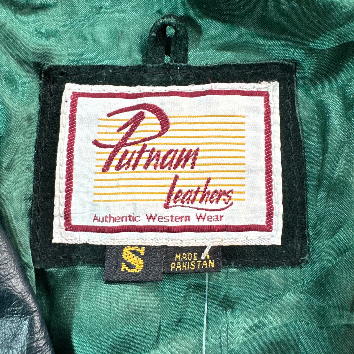 Putnam Leathers label size S