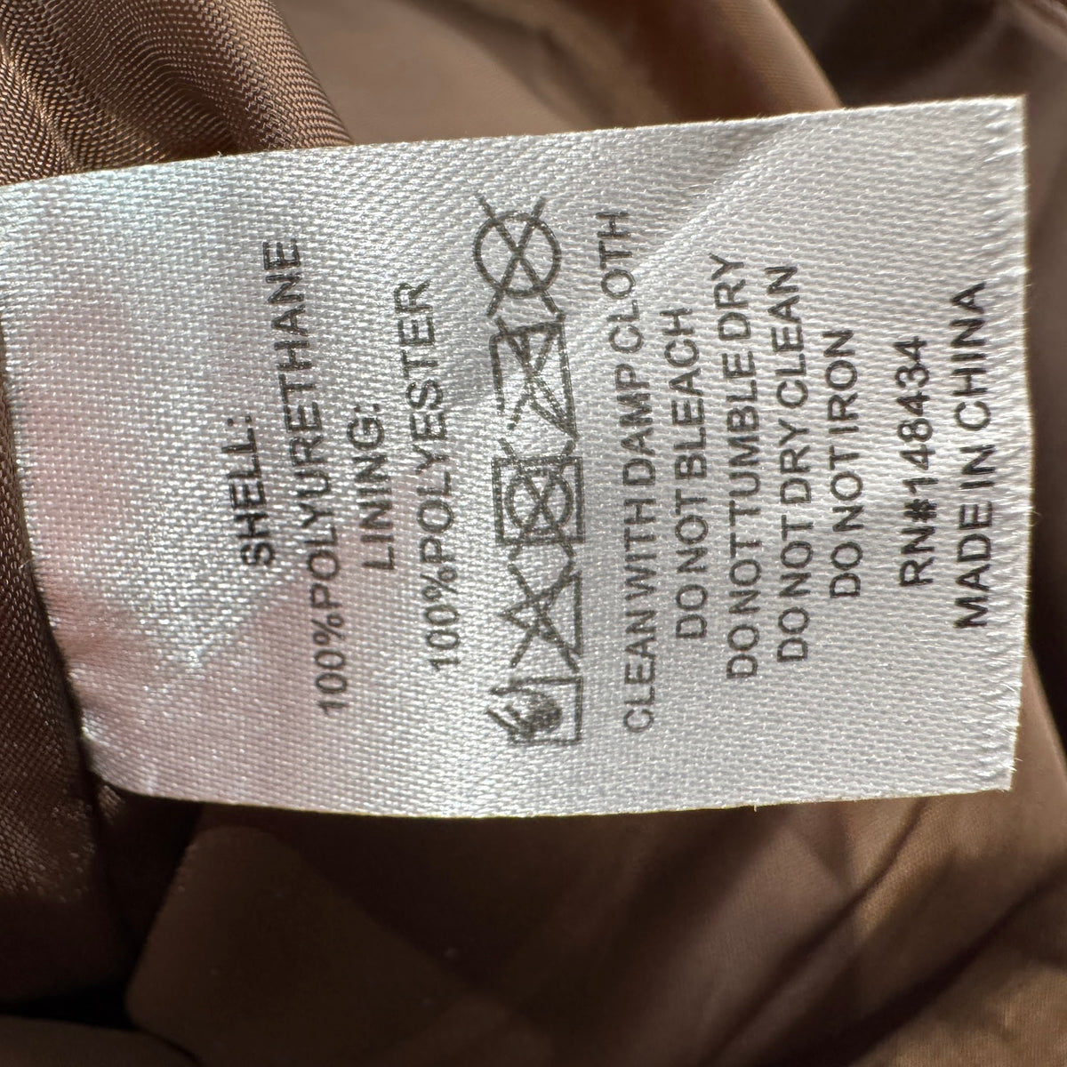 Material and care label