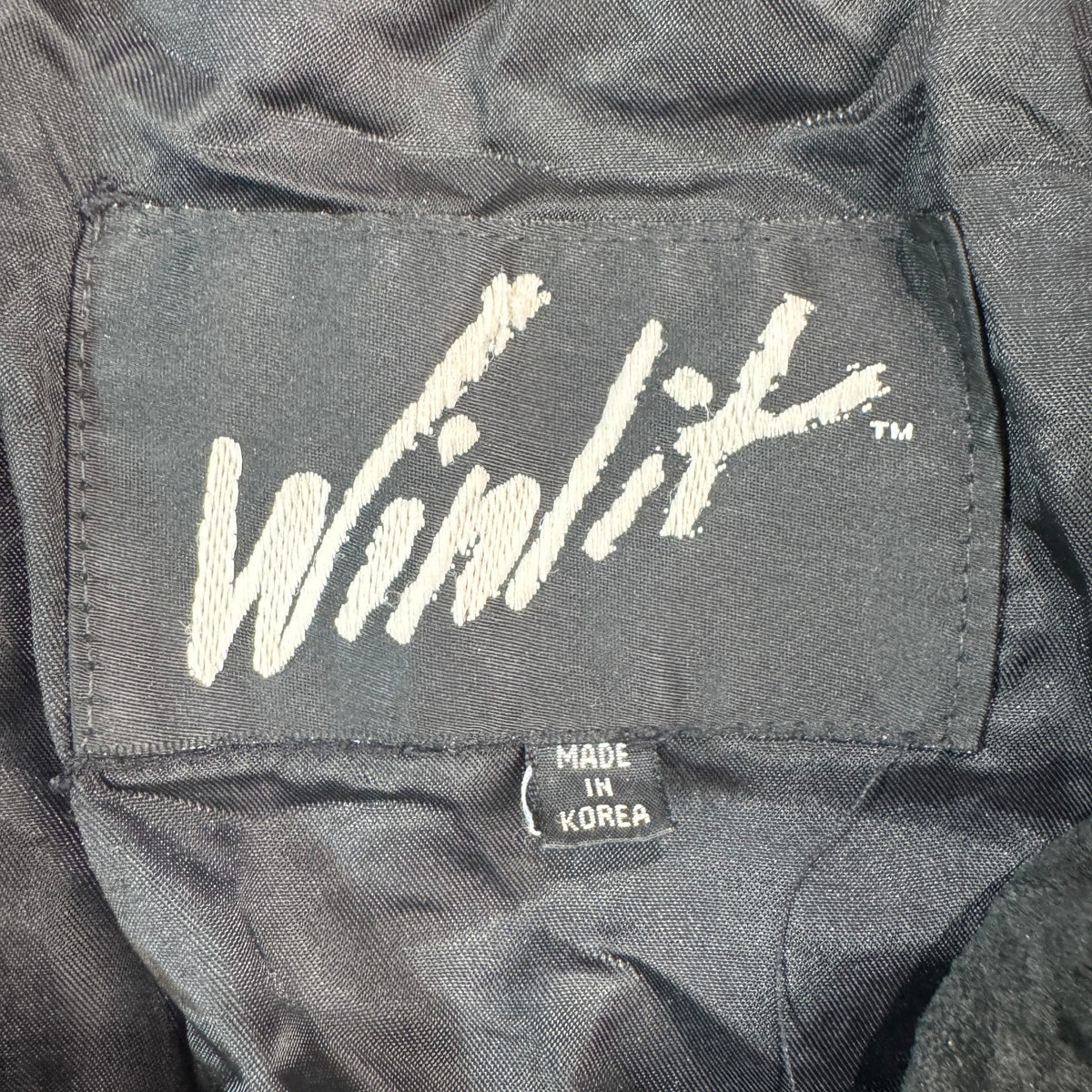 Vintage 80s-90s Winlit Black Suede Fringe Buffalo Nickel Snap Western Jacket Made in Korea Unisex