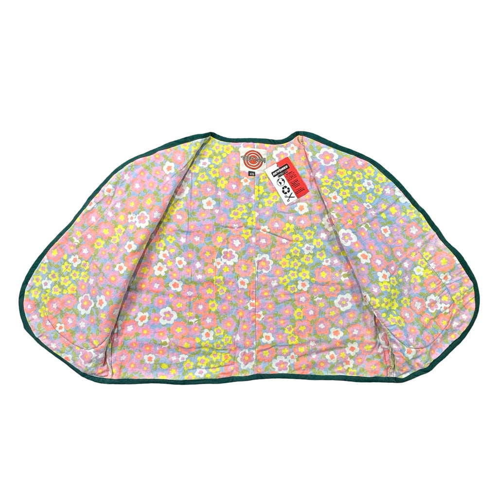 Attic Scrap Patchwork XS quilted vest rework - lining