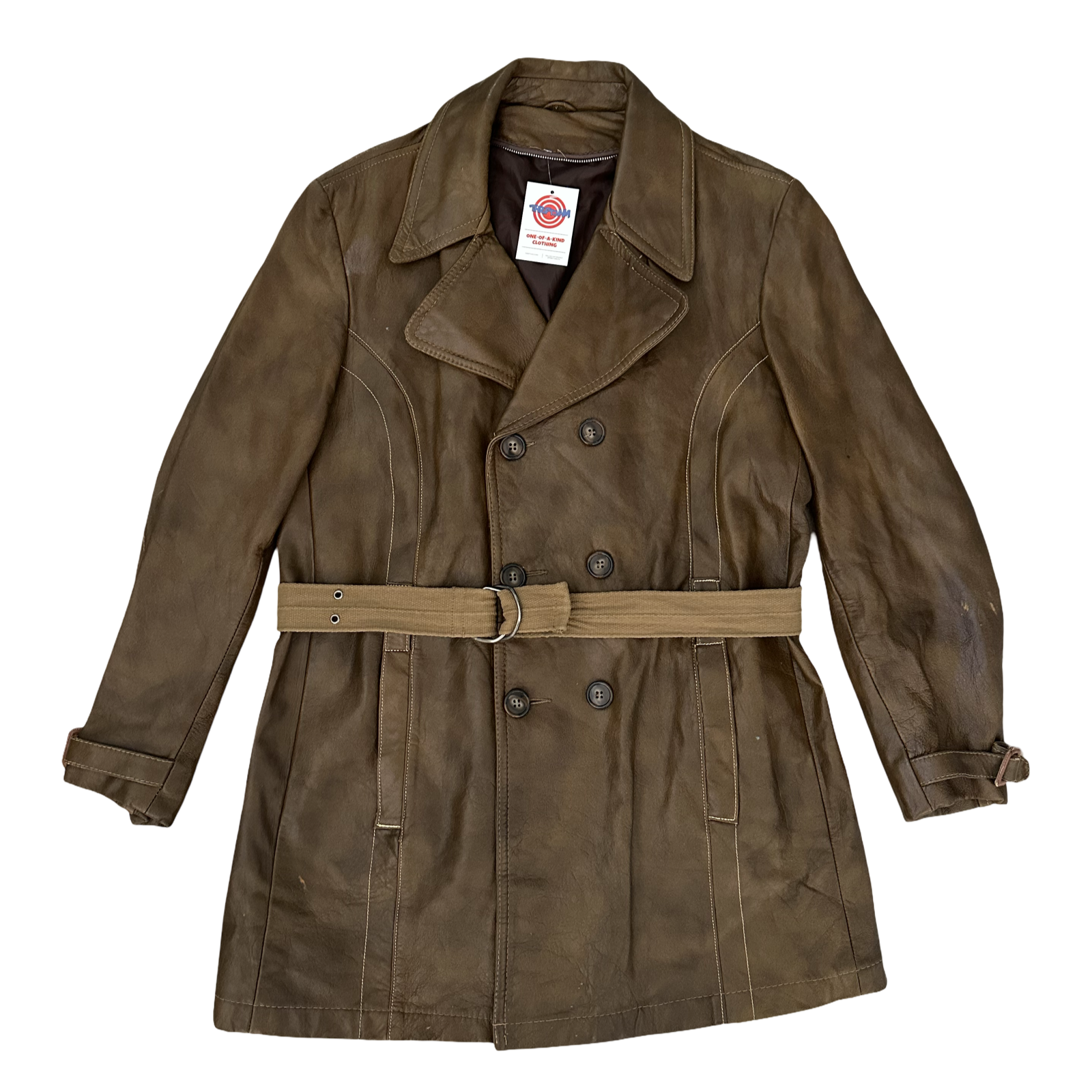 Trench Coat XL Leather Jacket