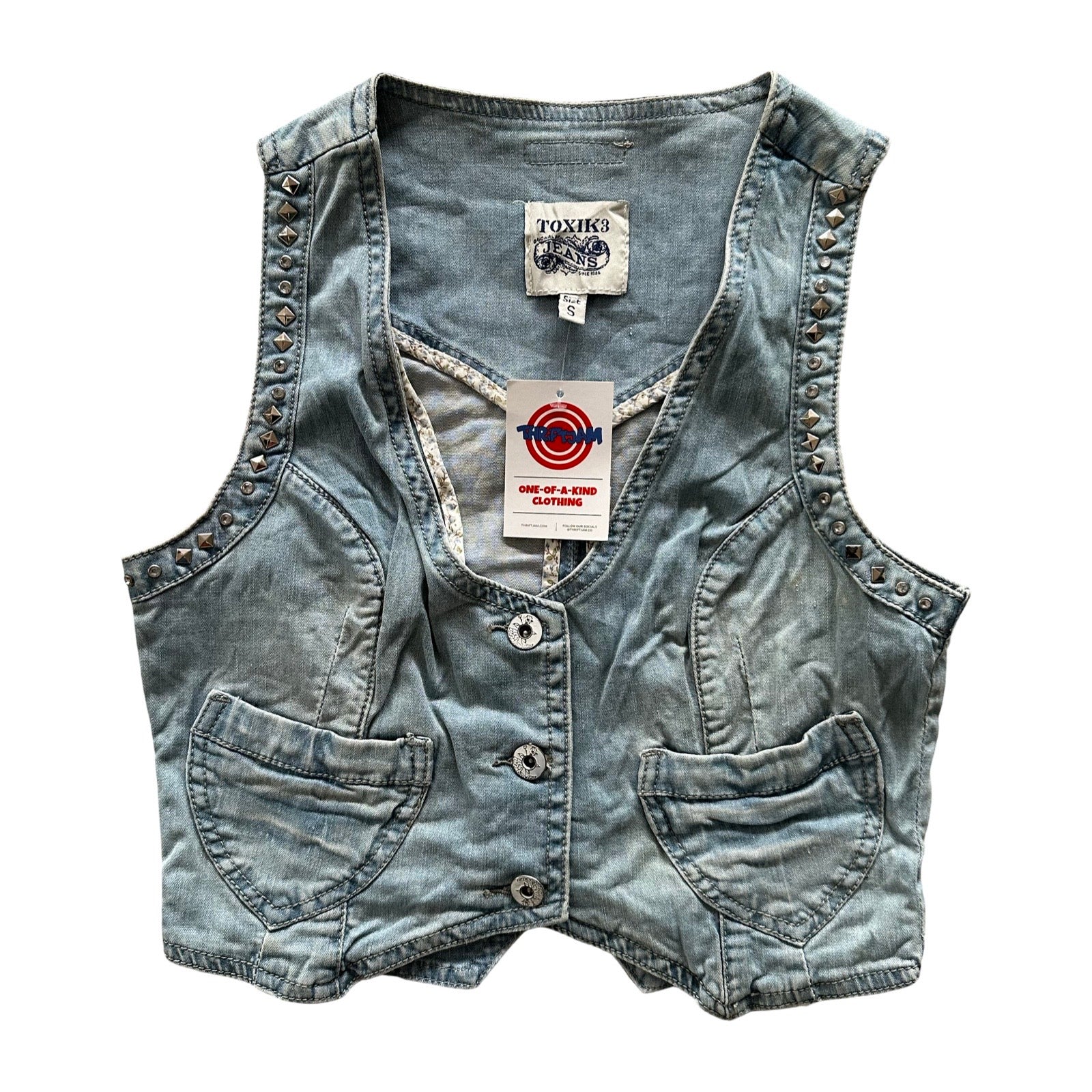 Toxik3 Small Denim Vest