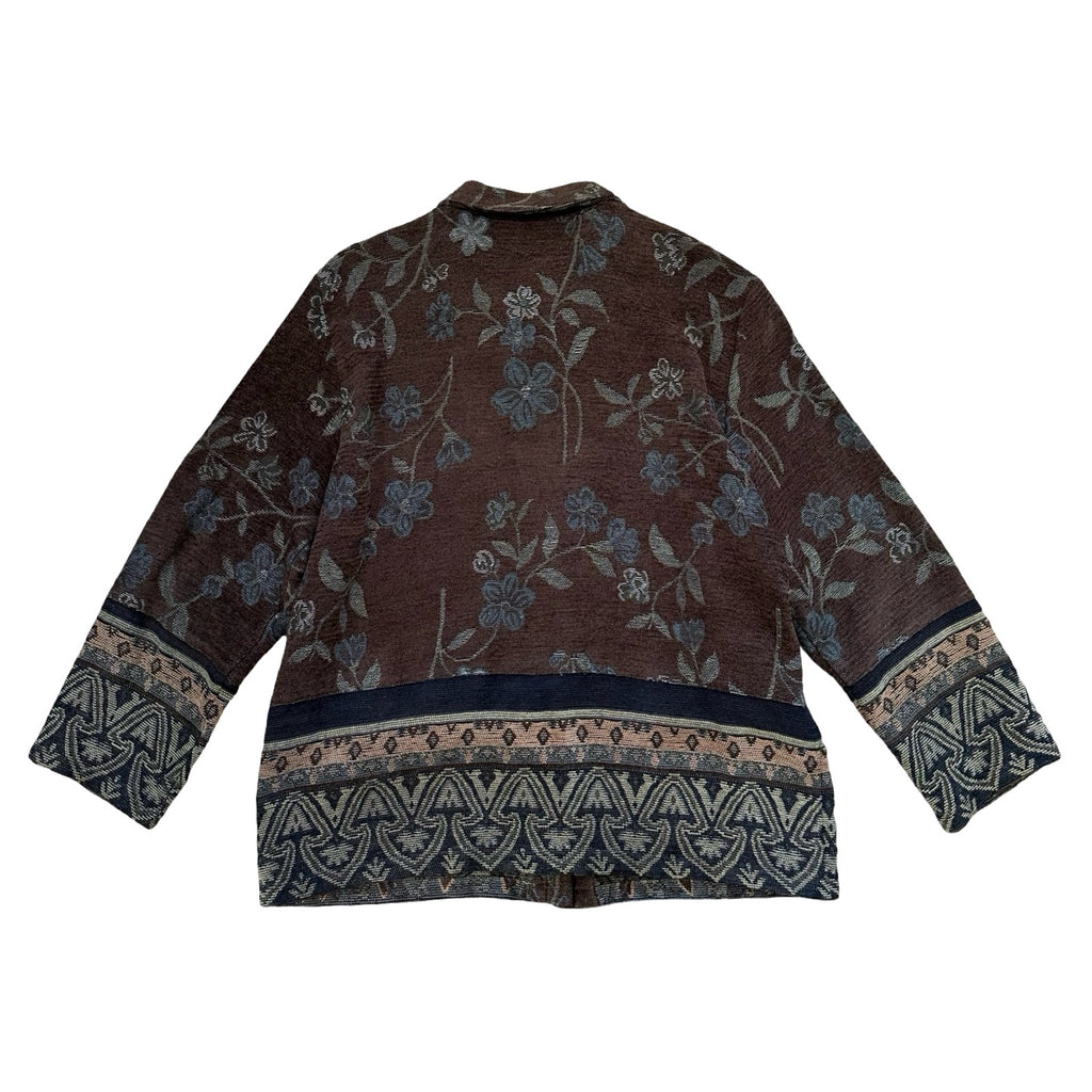 Sag Harbor XL Floral Tapestry Jacket