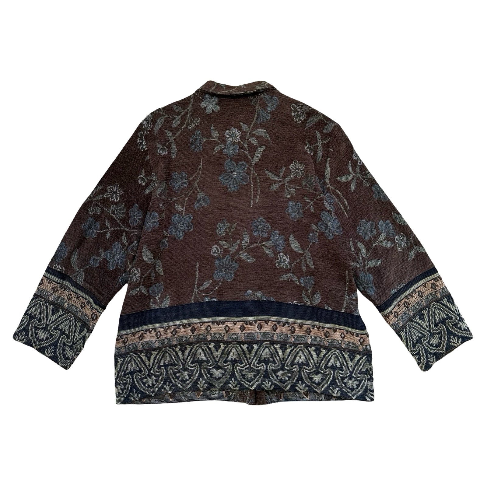 Sag Harbor XL Floral Tapestry Jacket