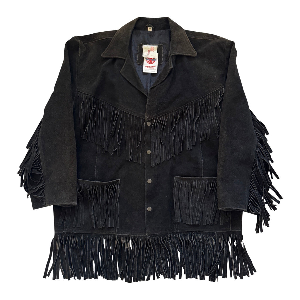 JD Medium Suede Fringe Jacket