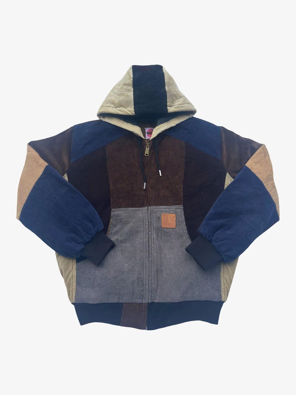 "THE CORD" Corduroy Reworked Patchwork Coat