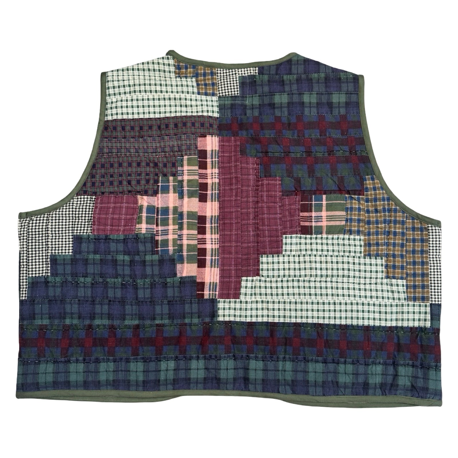 70's Flannels Quilted Vest Reworks