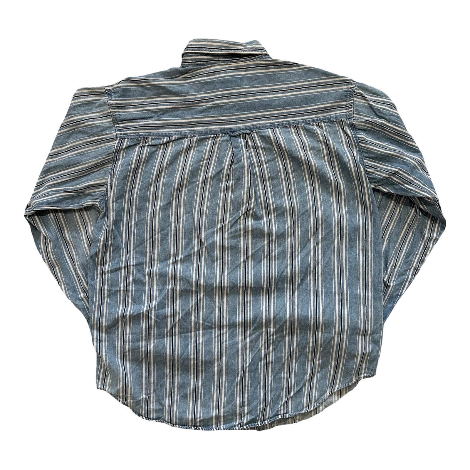 Striped Basic Editions Western Shirt