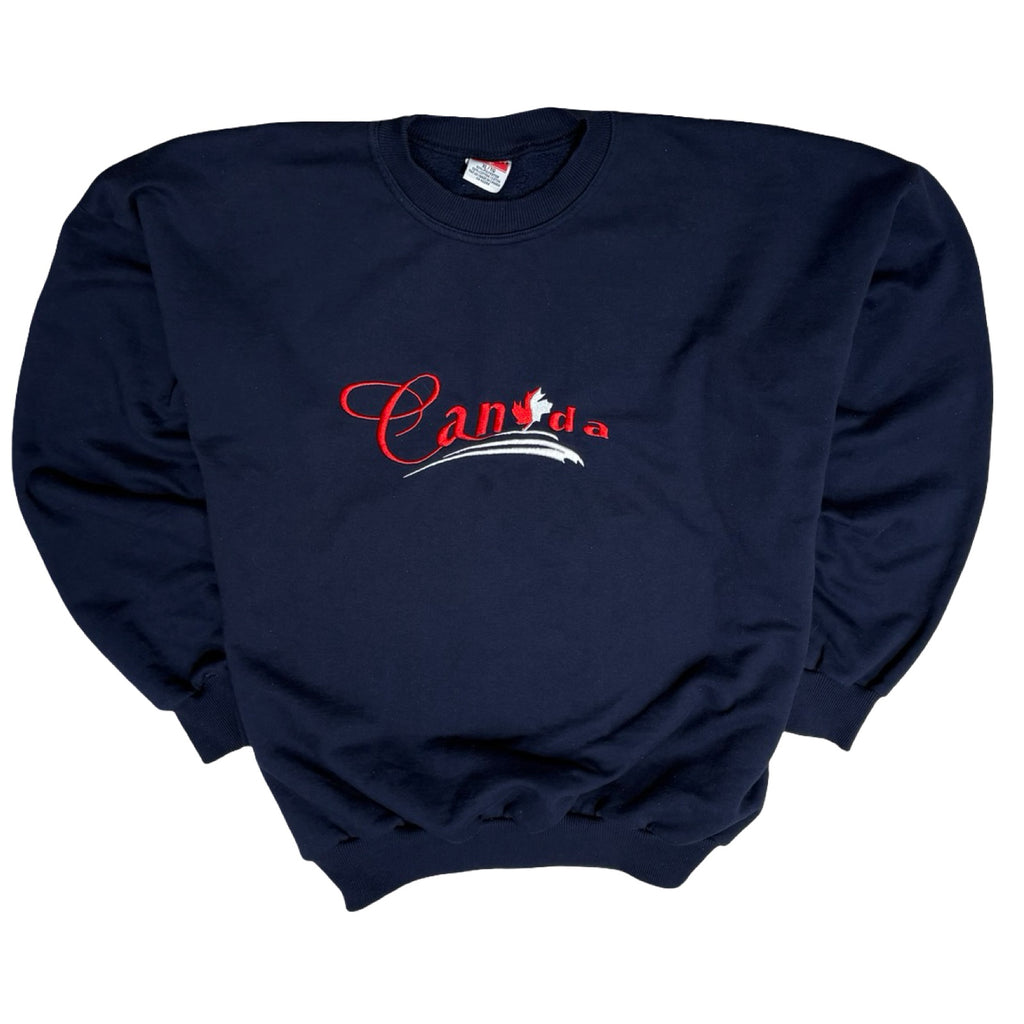 Canada Embroidered XL Crewneck