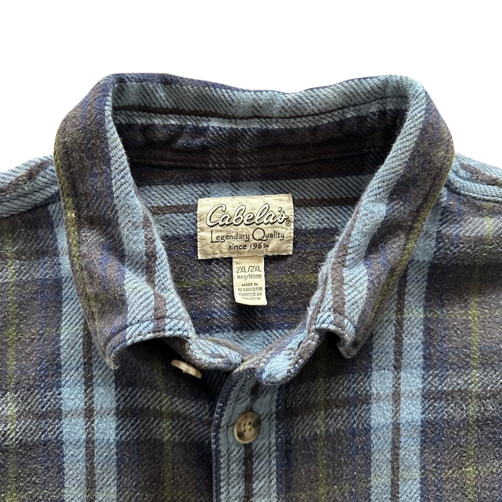 Cabela's 2XL Flannel Shirt