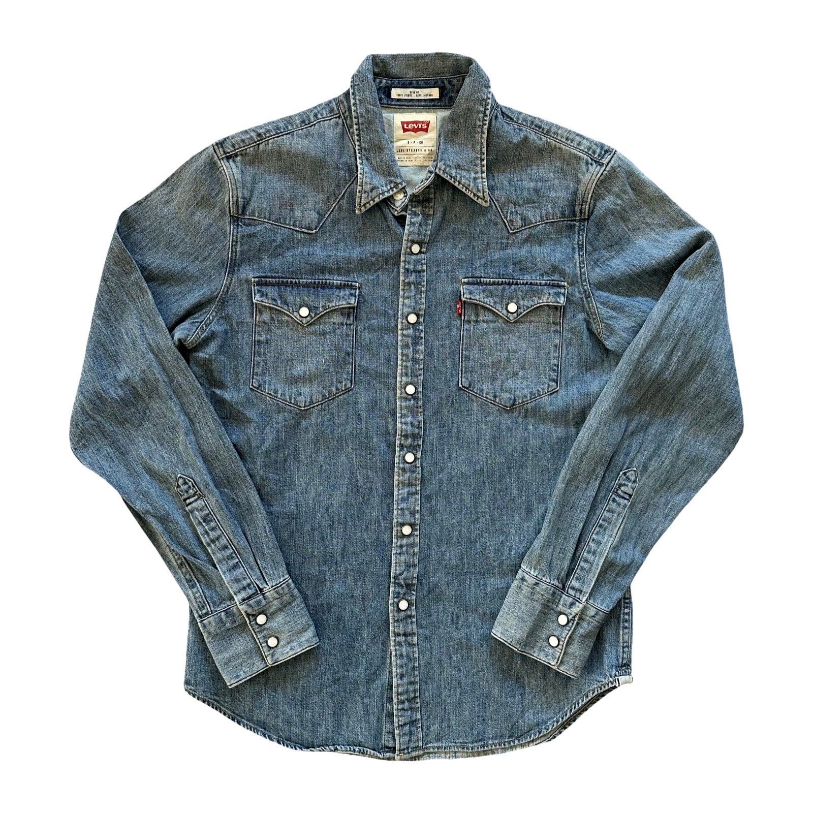 Levi Strauss Small Denim Western Shirt