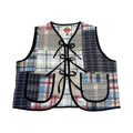 Flannel Patchwork Quilted Vest Reworks