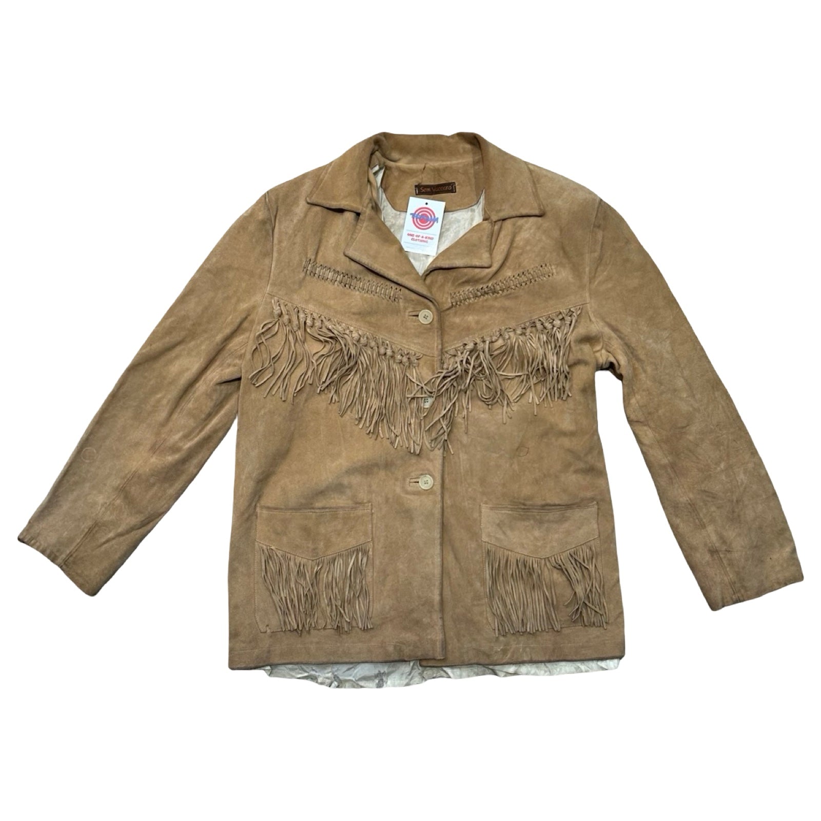 Sem Vaccaro Medium Suede Fringe Jacket