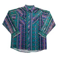 Green SaddleBrook Western Shirt