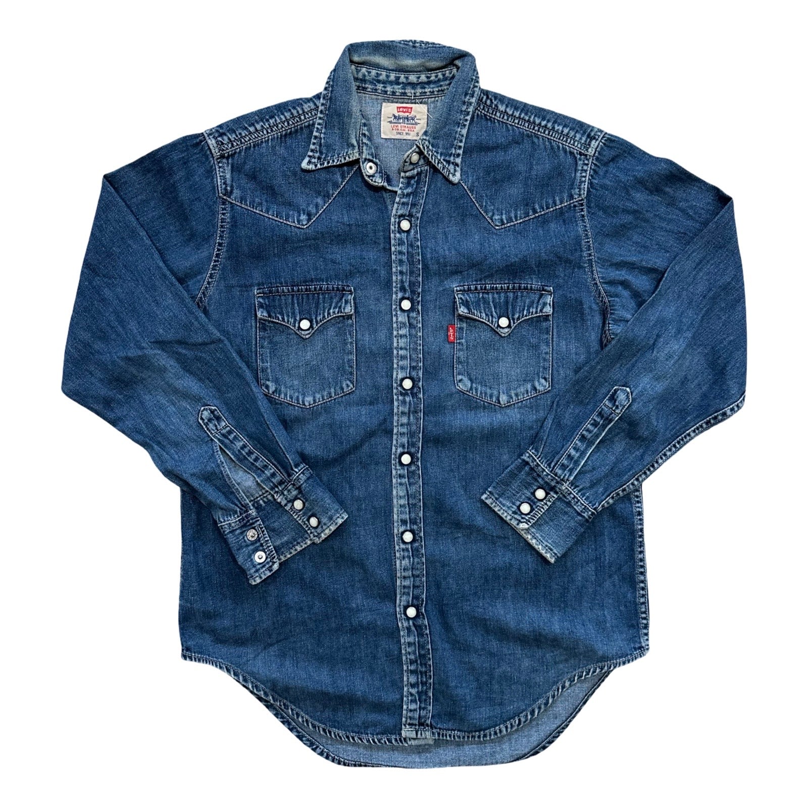 Denim Levi Strauss & Co Western Shirt