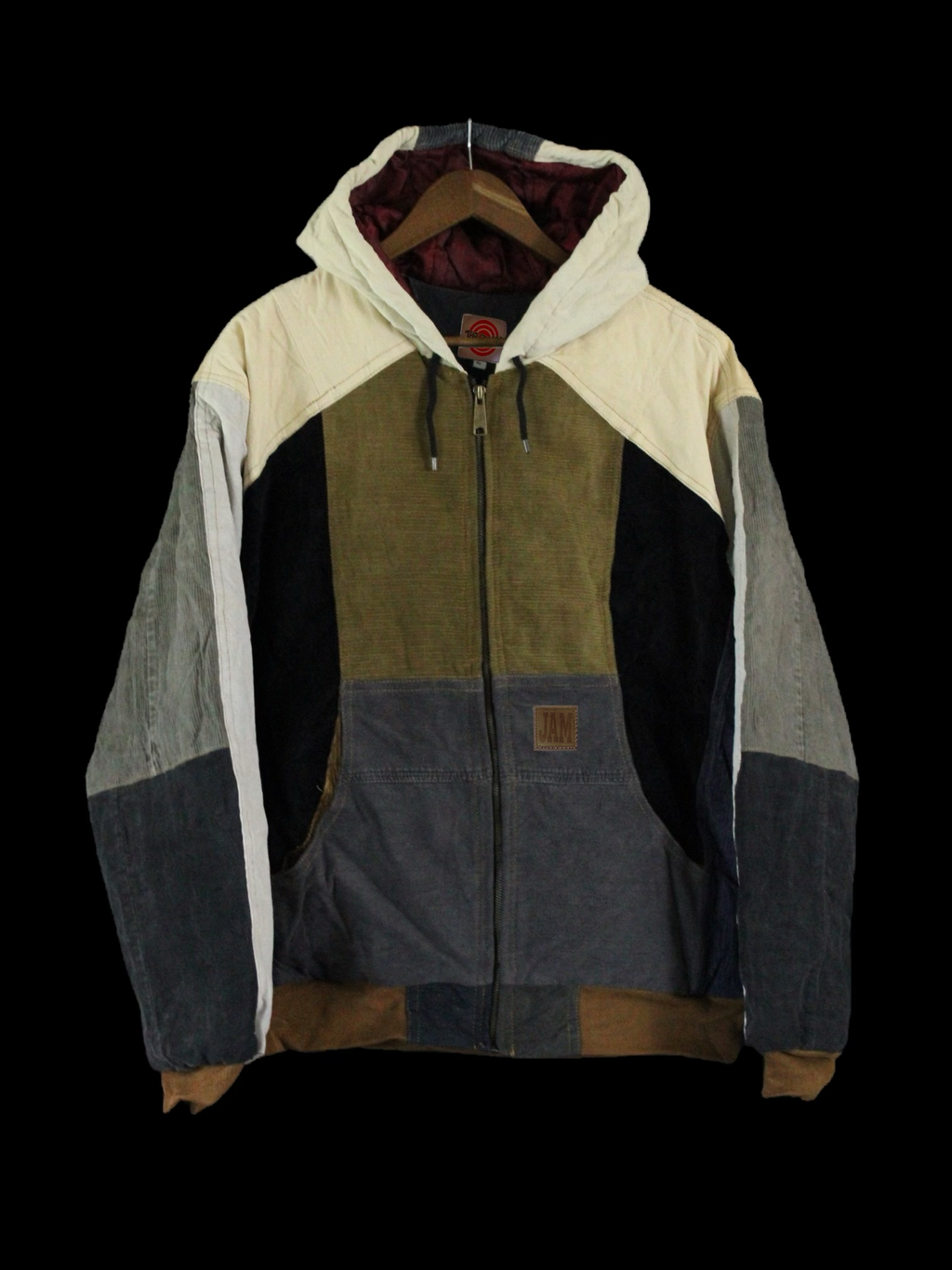 "THE CORD" Corduroy Reworked Patchwork Coat