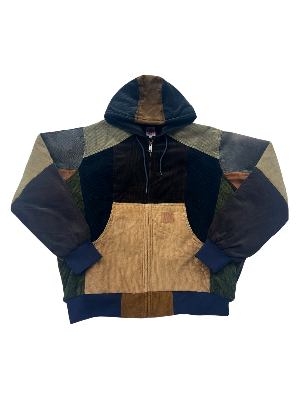 "THE CORD" Corduroy Reworked Patchwork Coat
