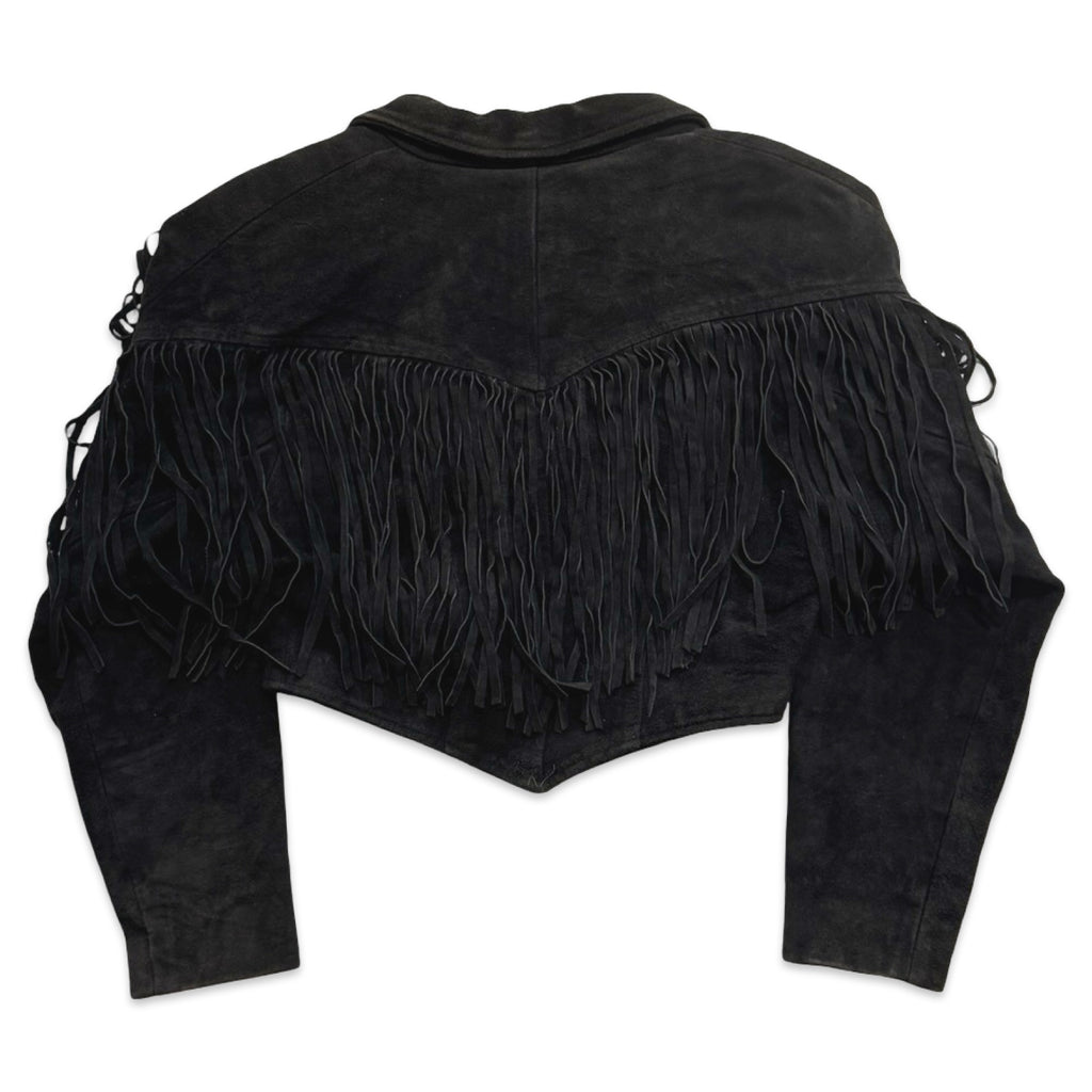 Chia Medium Suede Fringe Jacket