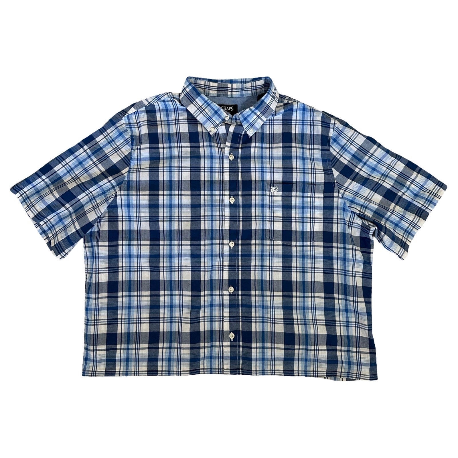 Boxy Waistline Cut Shirt - Cold Colorways