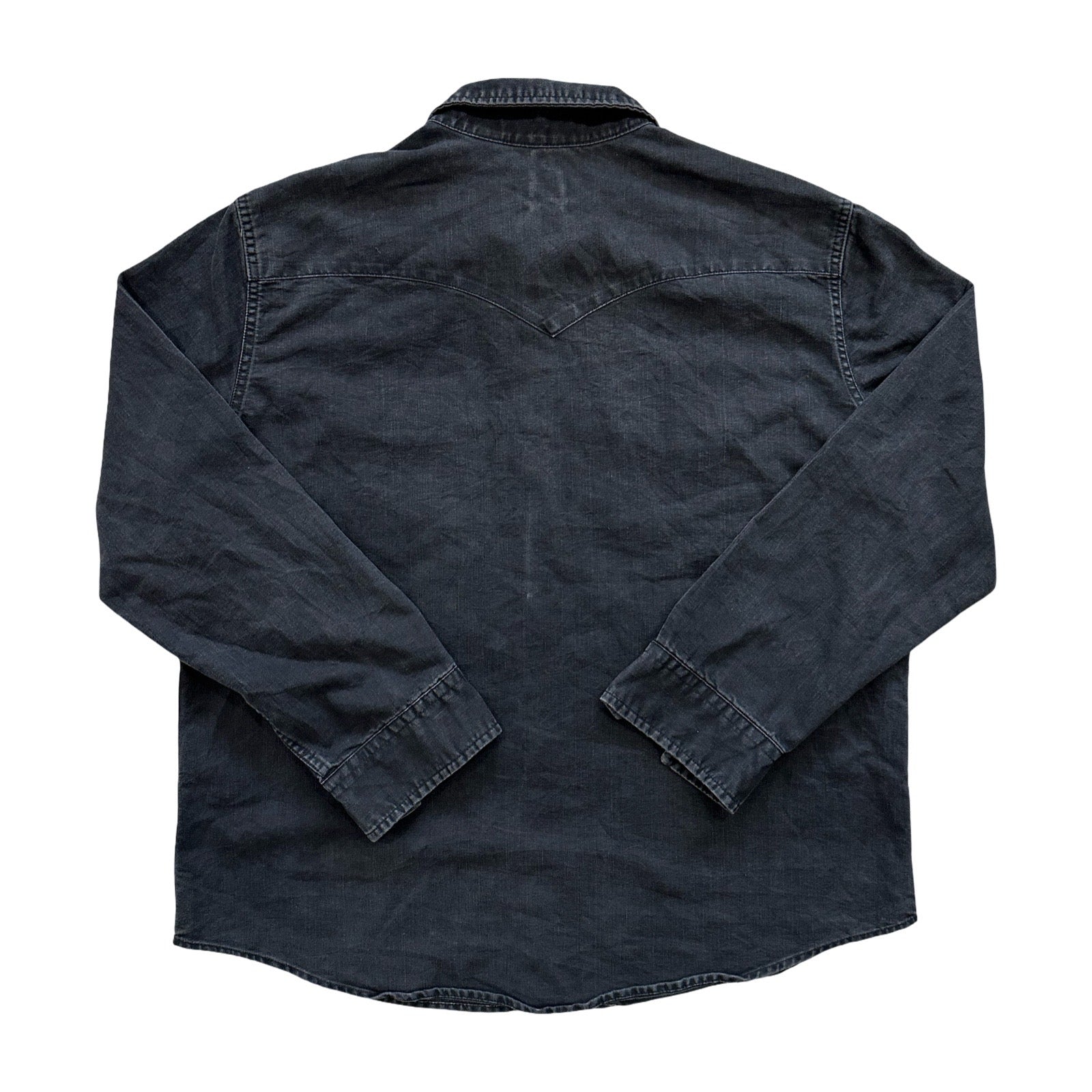 Black Levi Strauss & Co Western Shirt