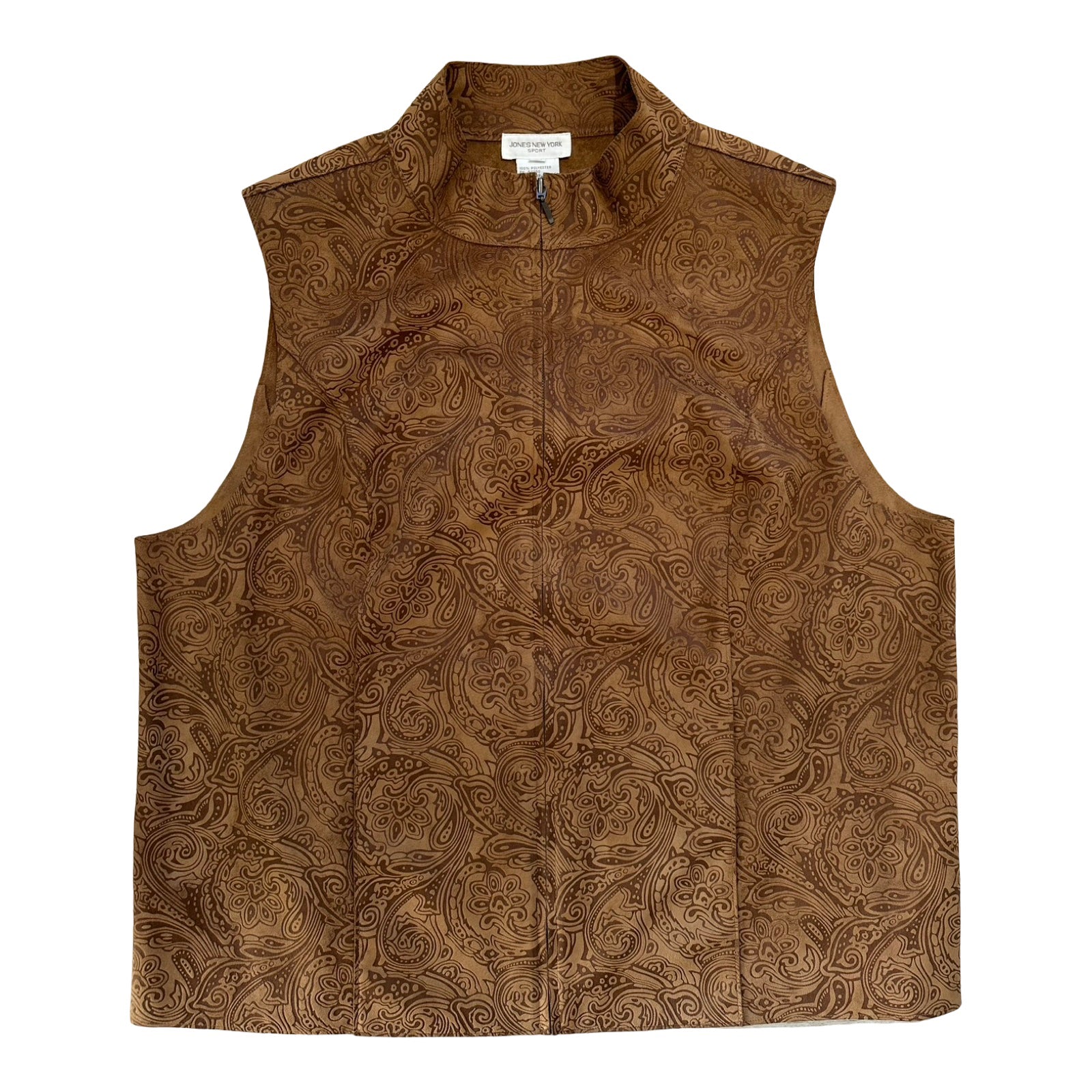 Jones New York Paisley 2XL Vest