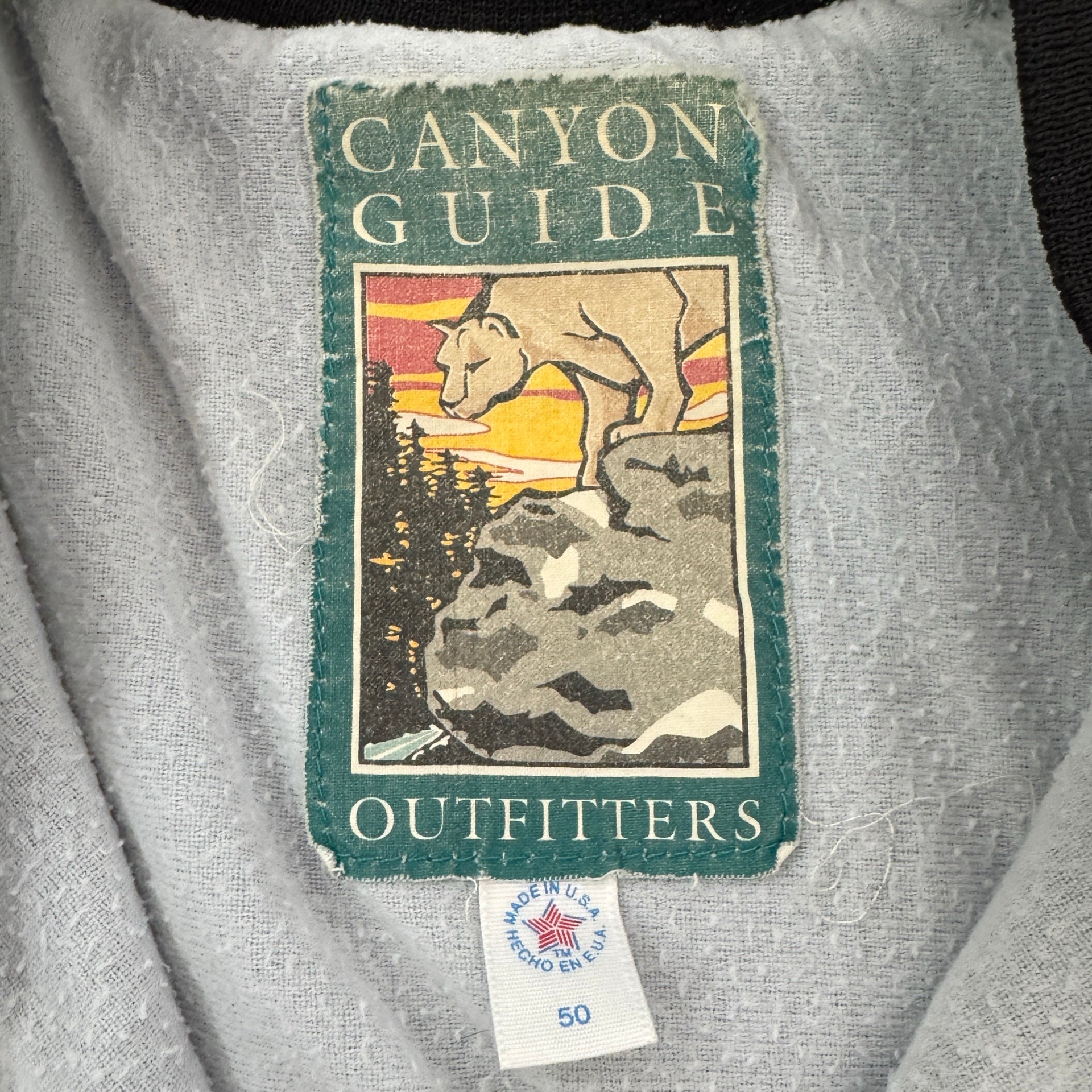 Canyon Guide Outfitters Colorblock Aztec Bomber XL Jacket