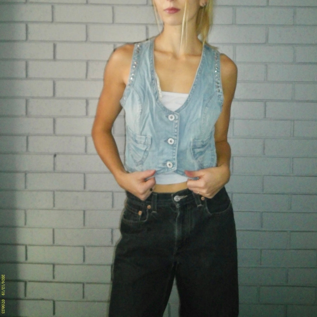 Toxik3 Small Denim Vest