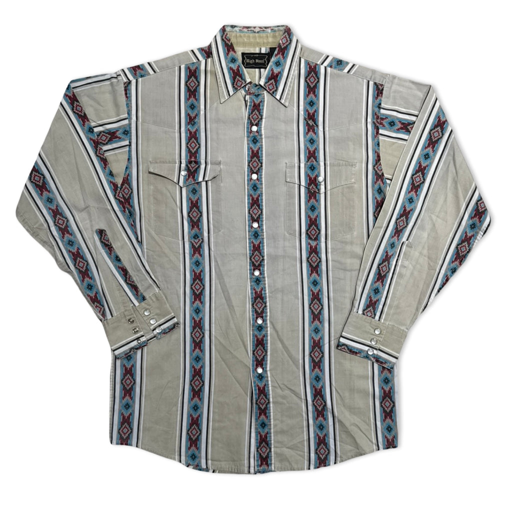 Striped High Noon Western Shirt