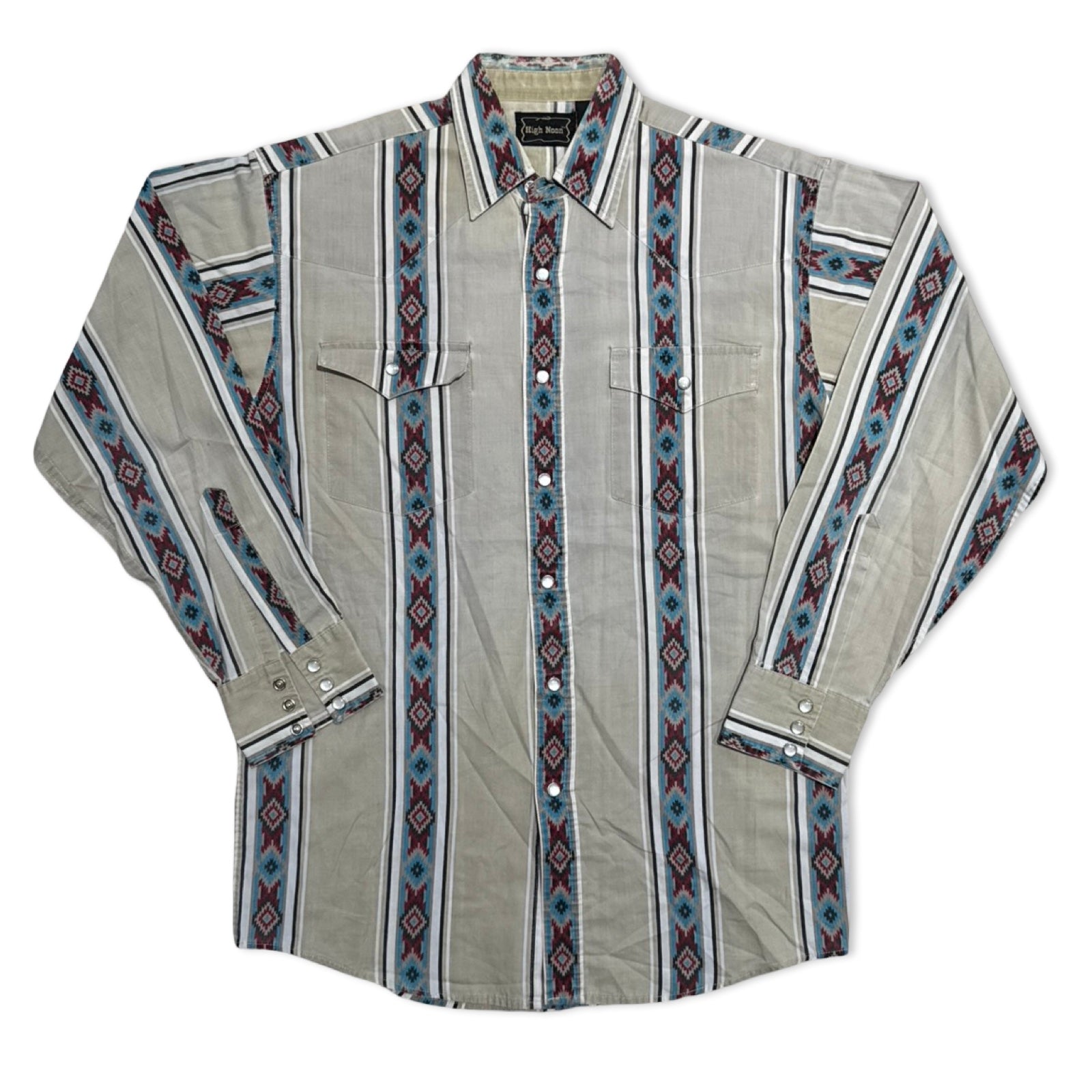Striped High Noon Western Shirt