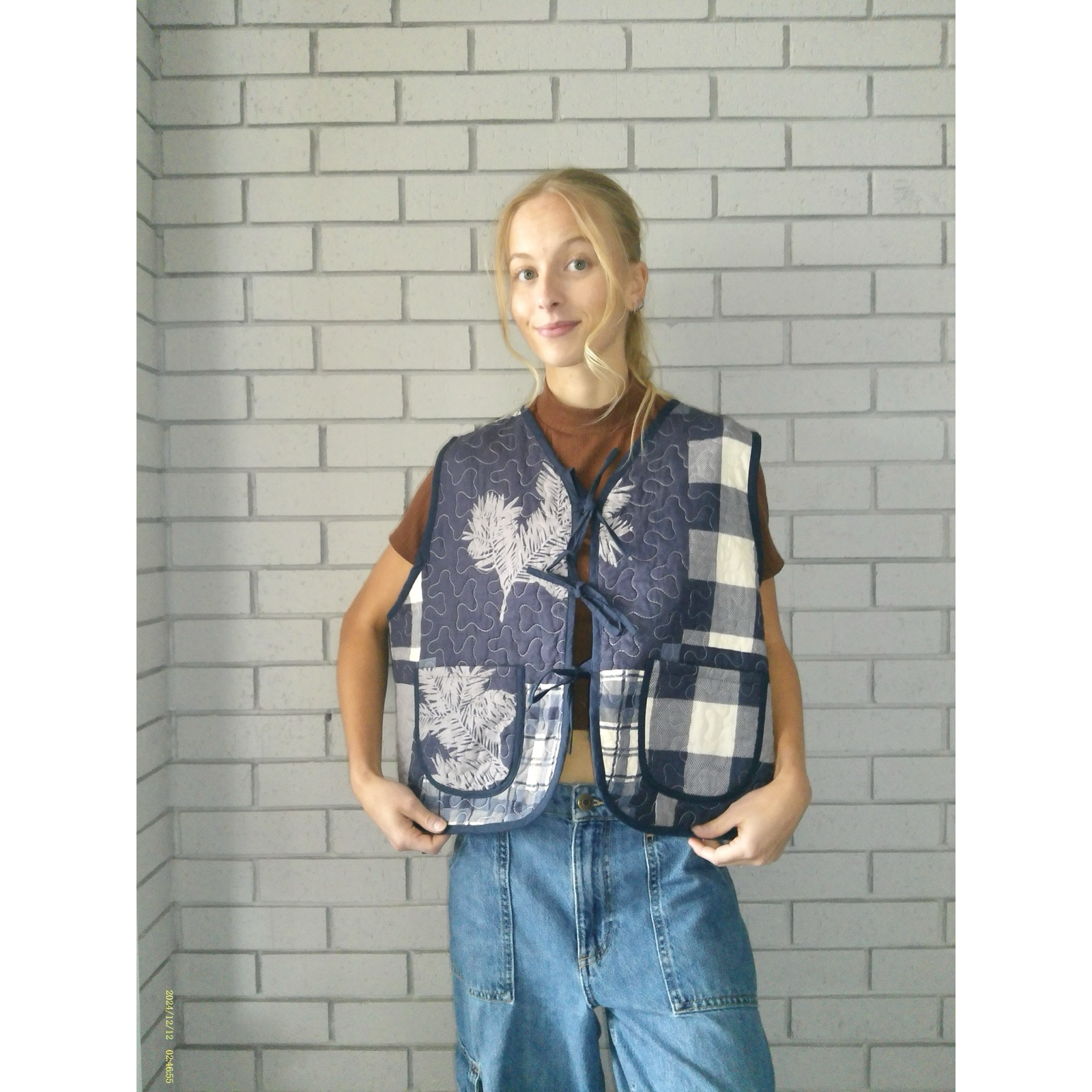 Winter Wonderland Quilted Vest Reworks