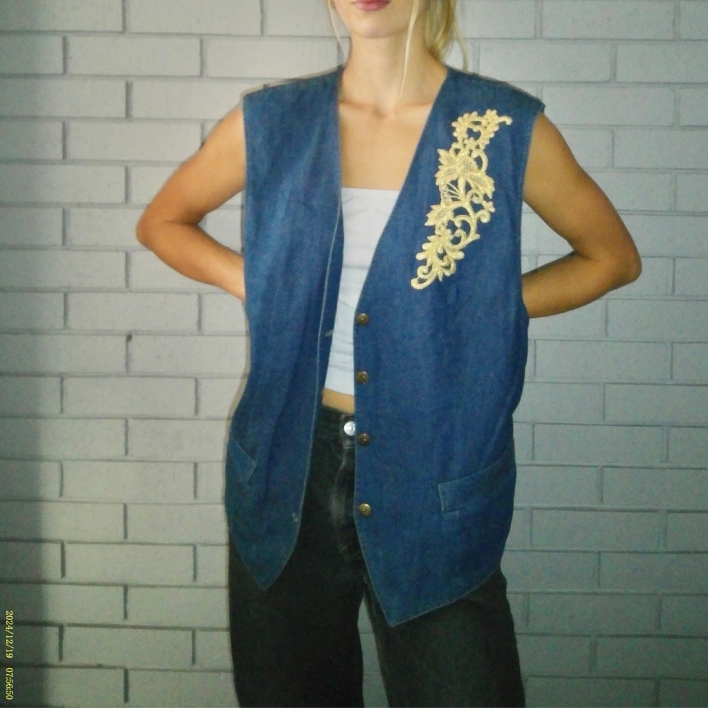 ABS XL Denim Vest