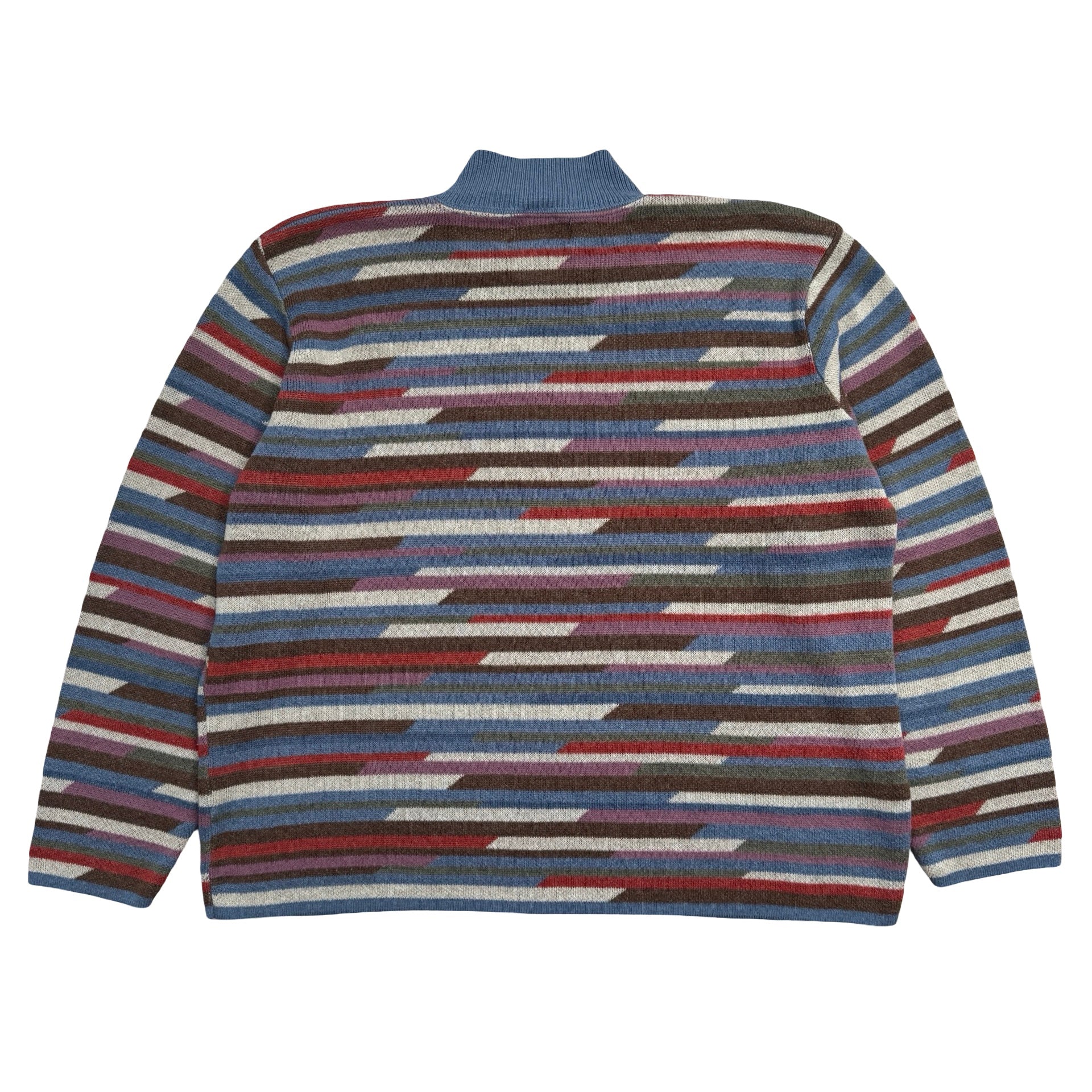 Alfred Dunner Women's XL Striped Mockneck Sweater