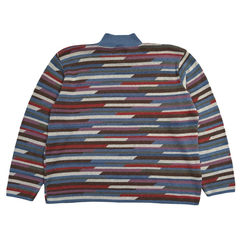Alfred Dunner Women's XL Striped Mockneck Sweater