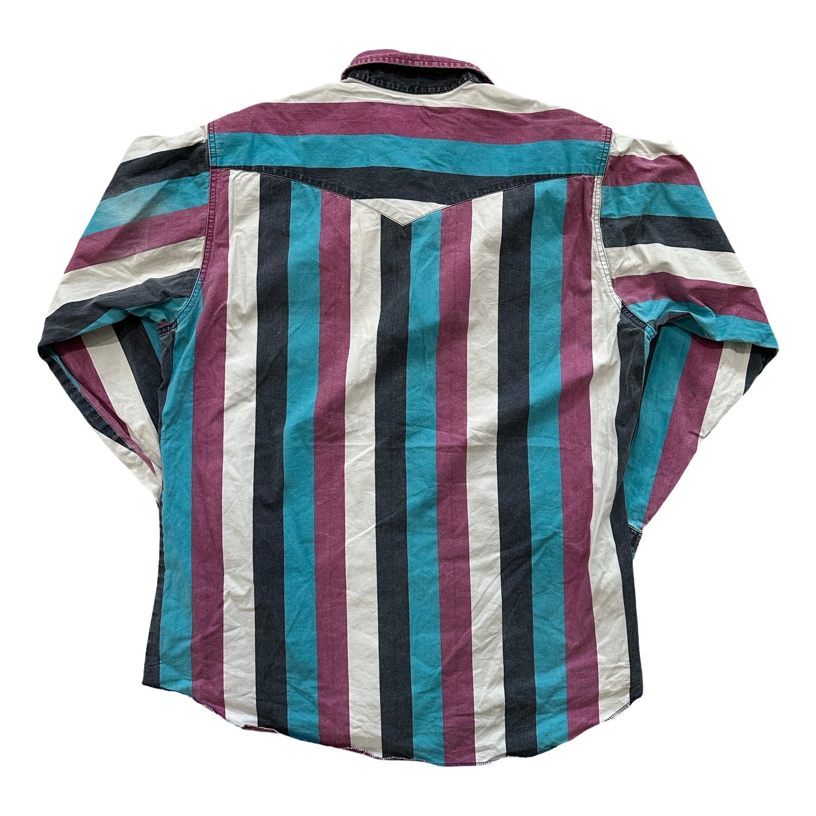 Striped Wrangler Western Shirt