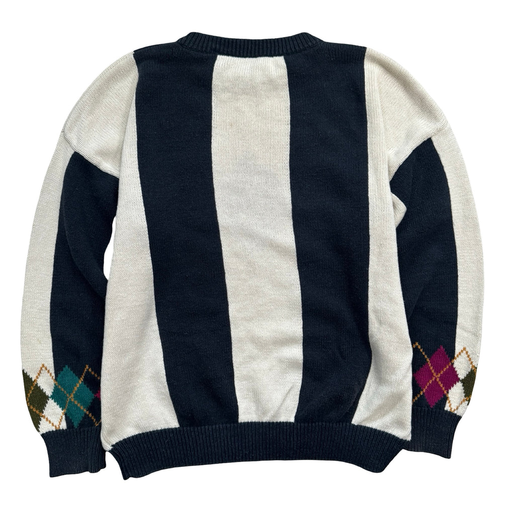 Hunting Horn Argyle Large Sweater