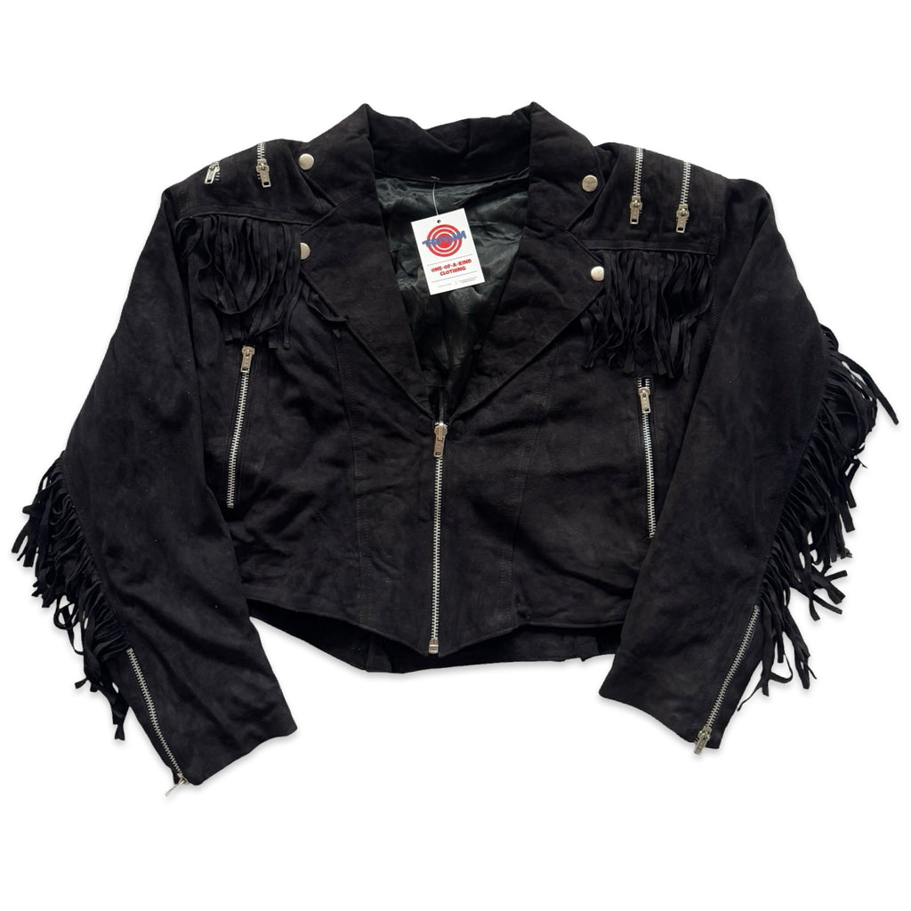 Wahyu Medium Suede Fringe Jacket