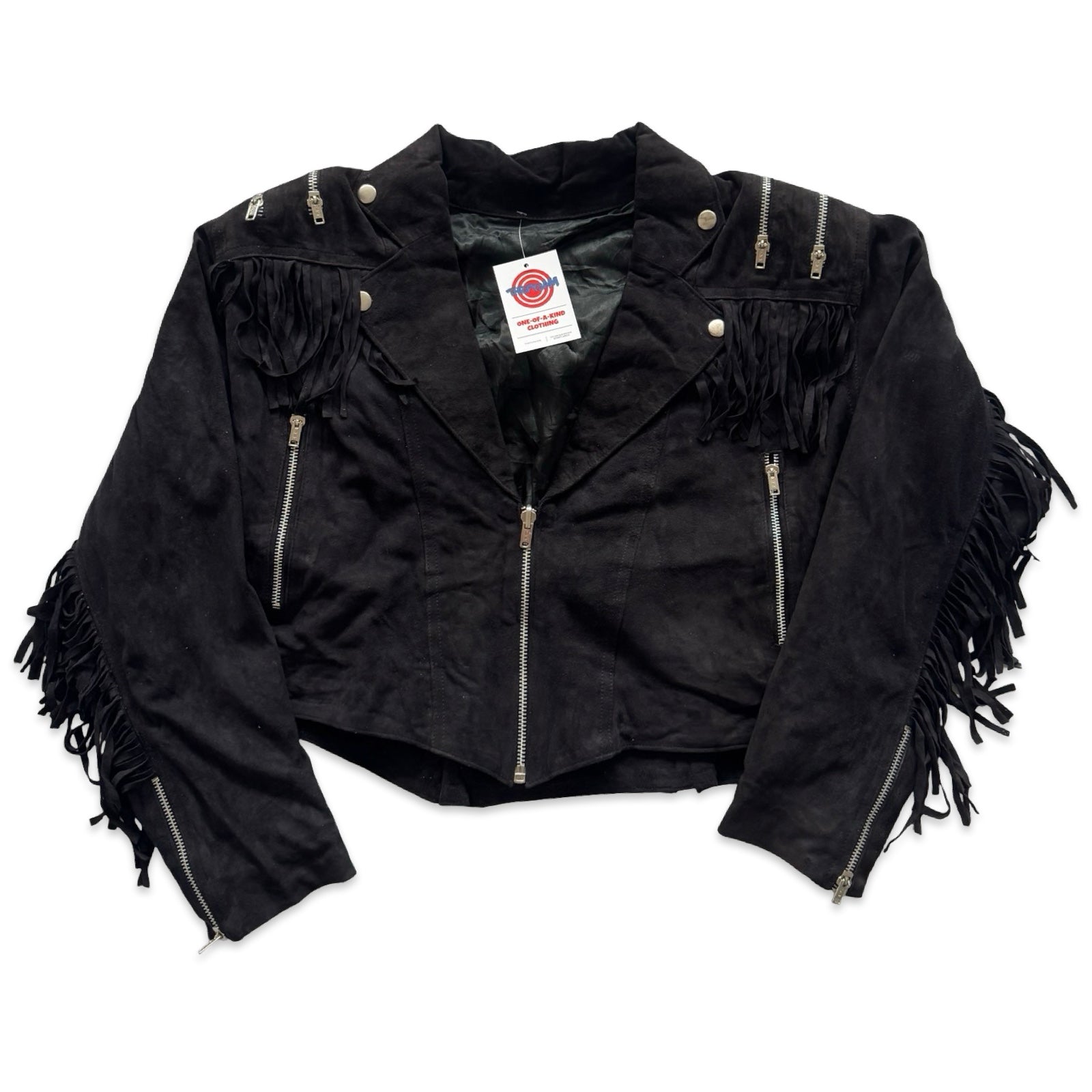 Wahyu Medium Suede Fringe Jacket