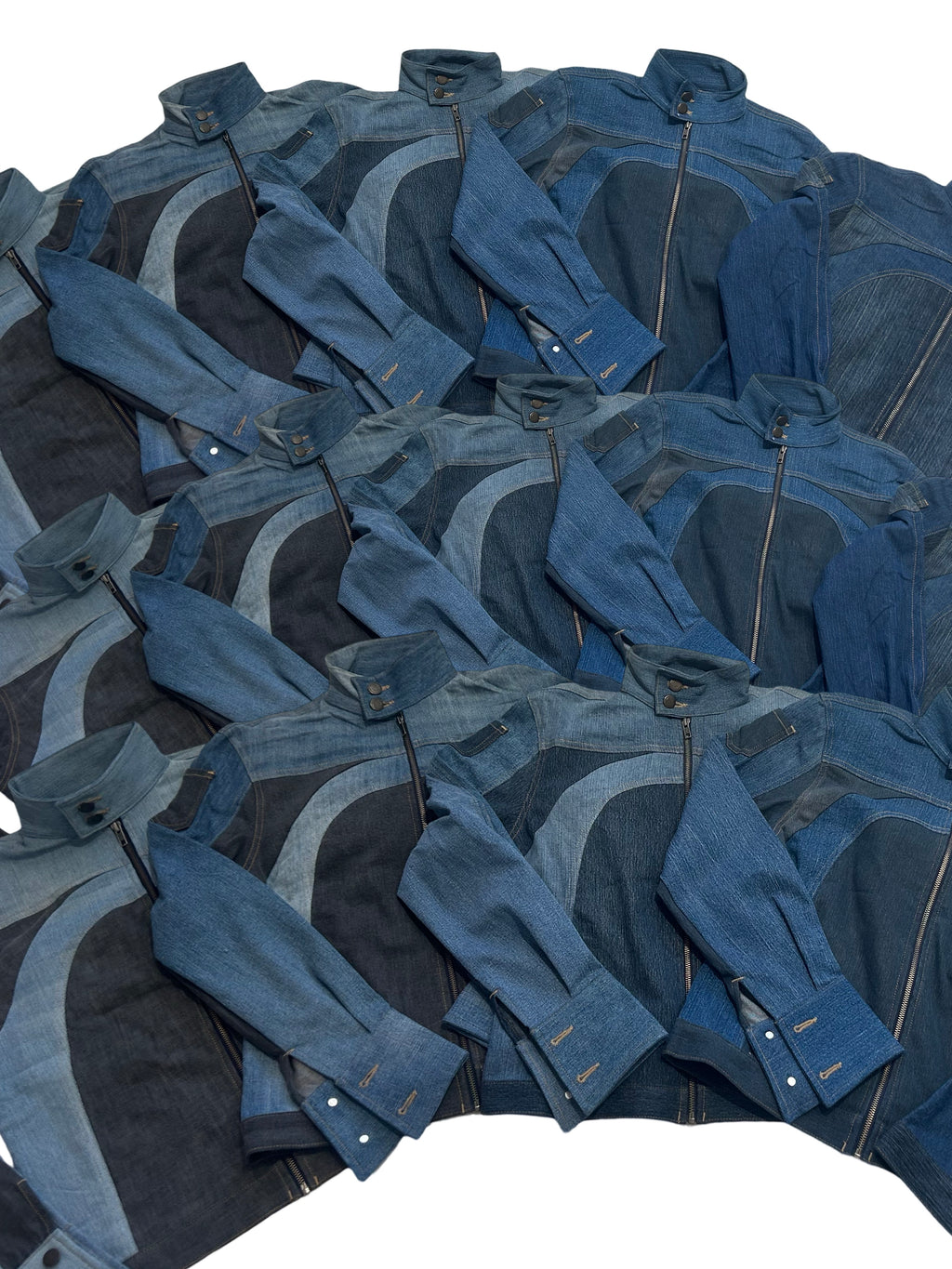 Denim Moto Jacket Women's Rework