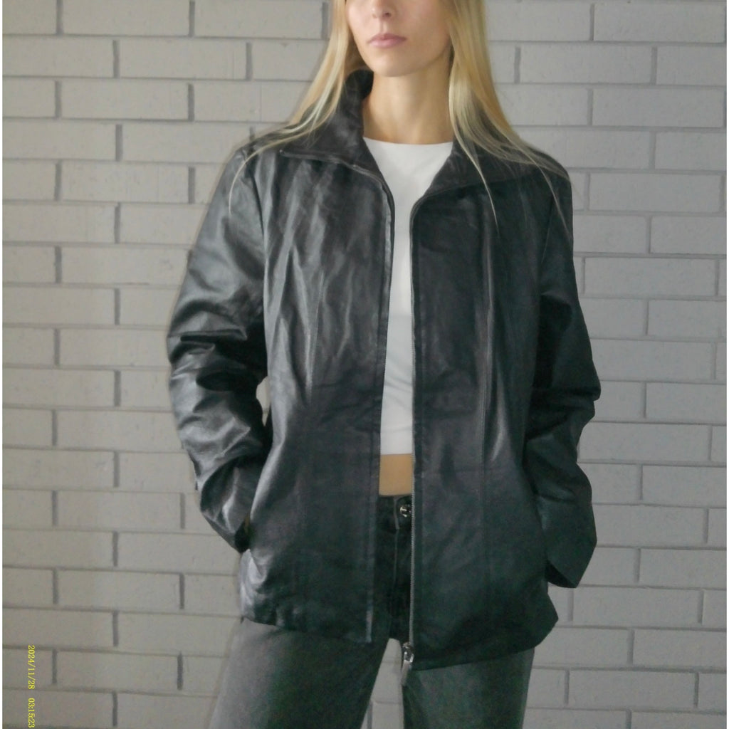 East 5th Large Leather Jacket