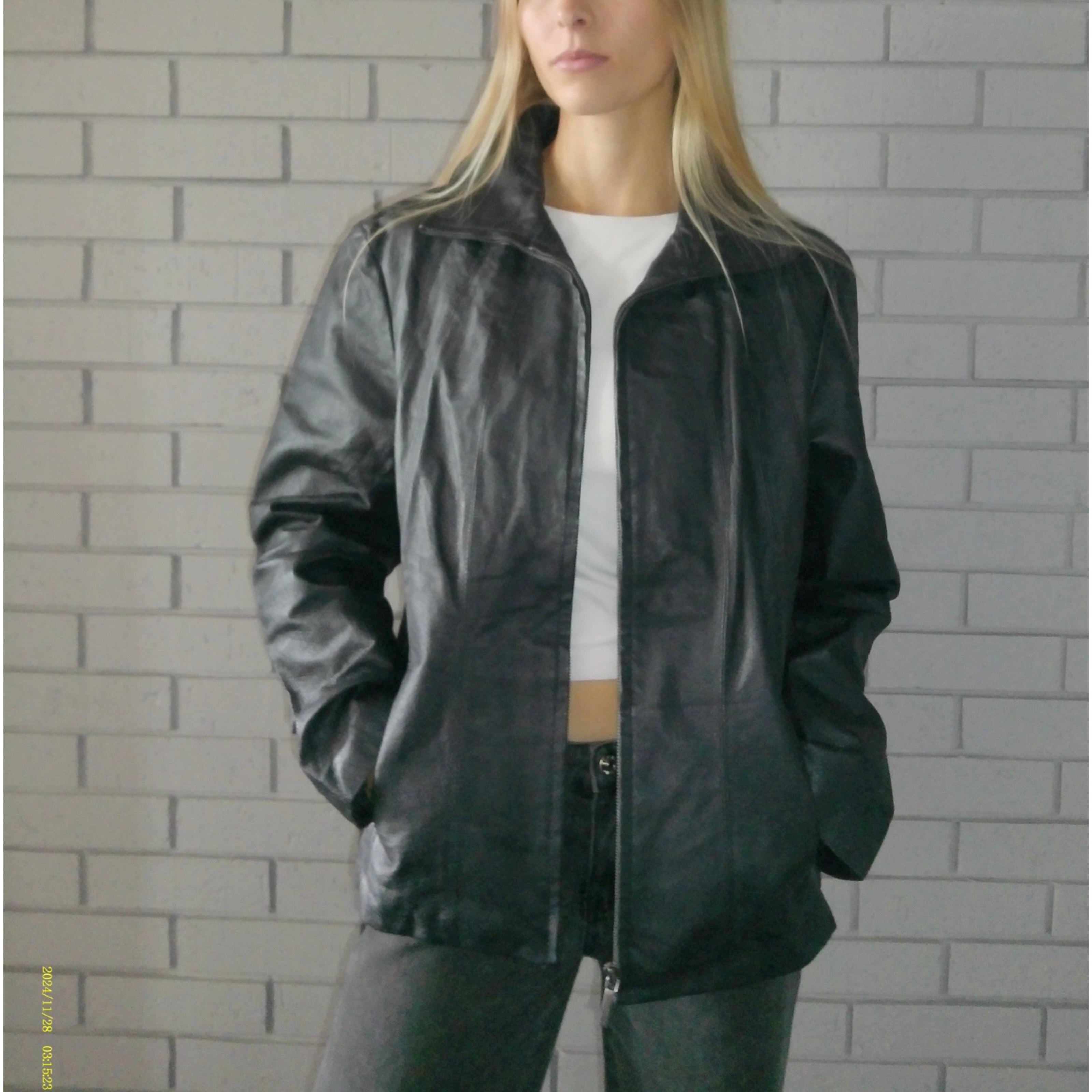 East 5th Large Leather Jacket